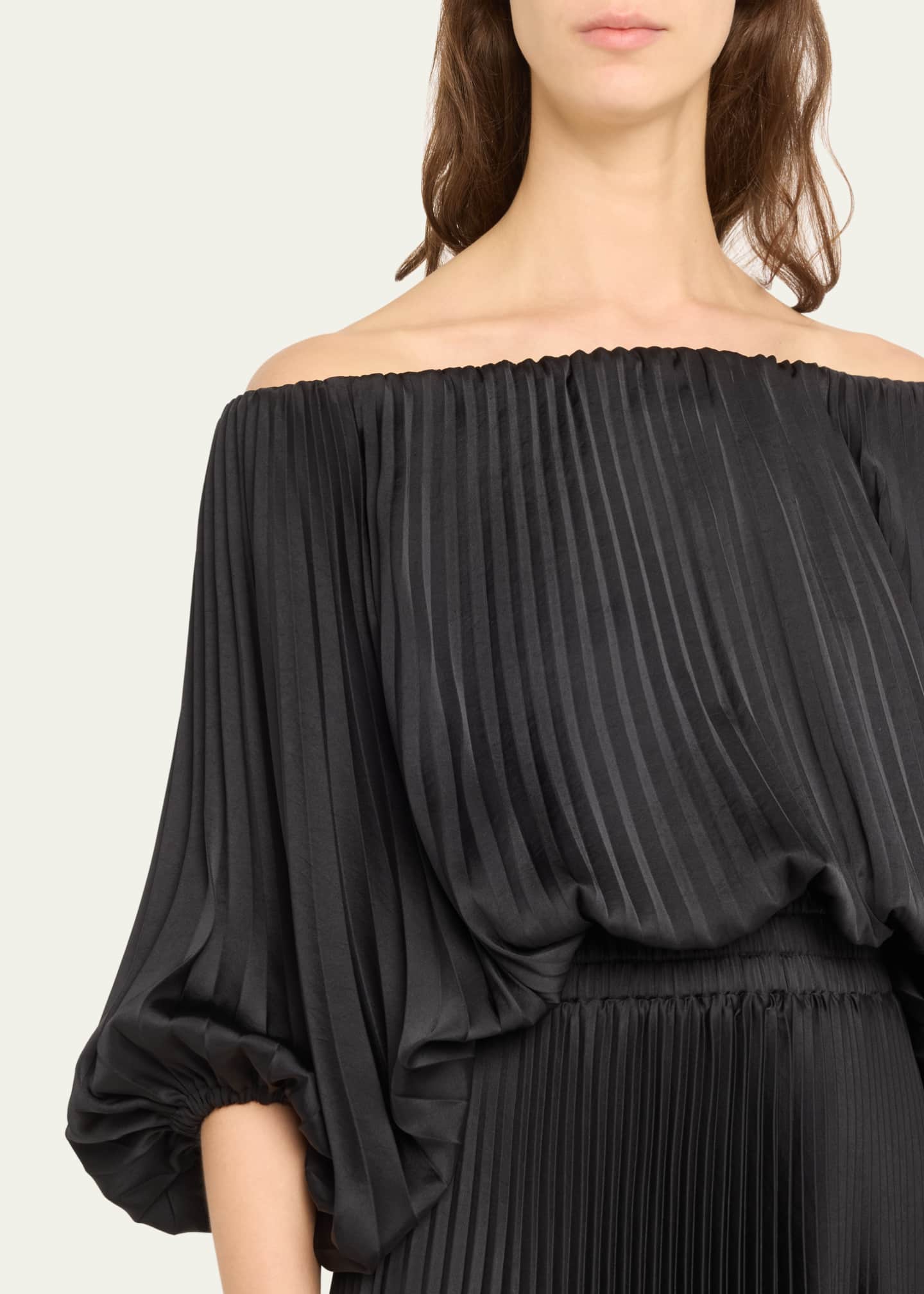 Alc sienna pleated dress best sale