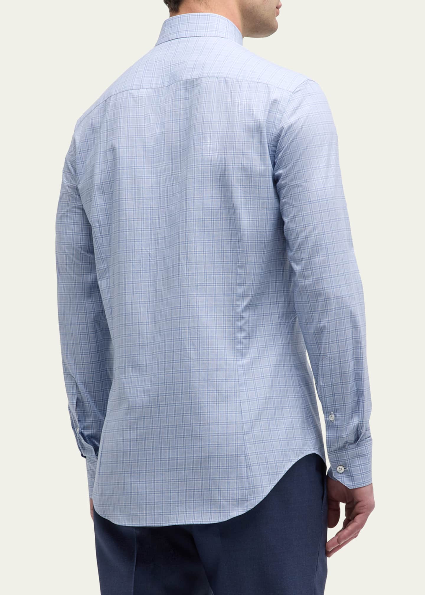 Giorgio Armani Men's Double-Box Sport Shirt Image 3 of 5