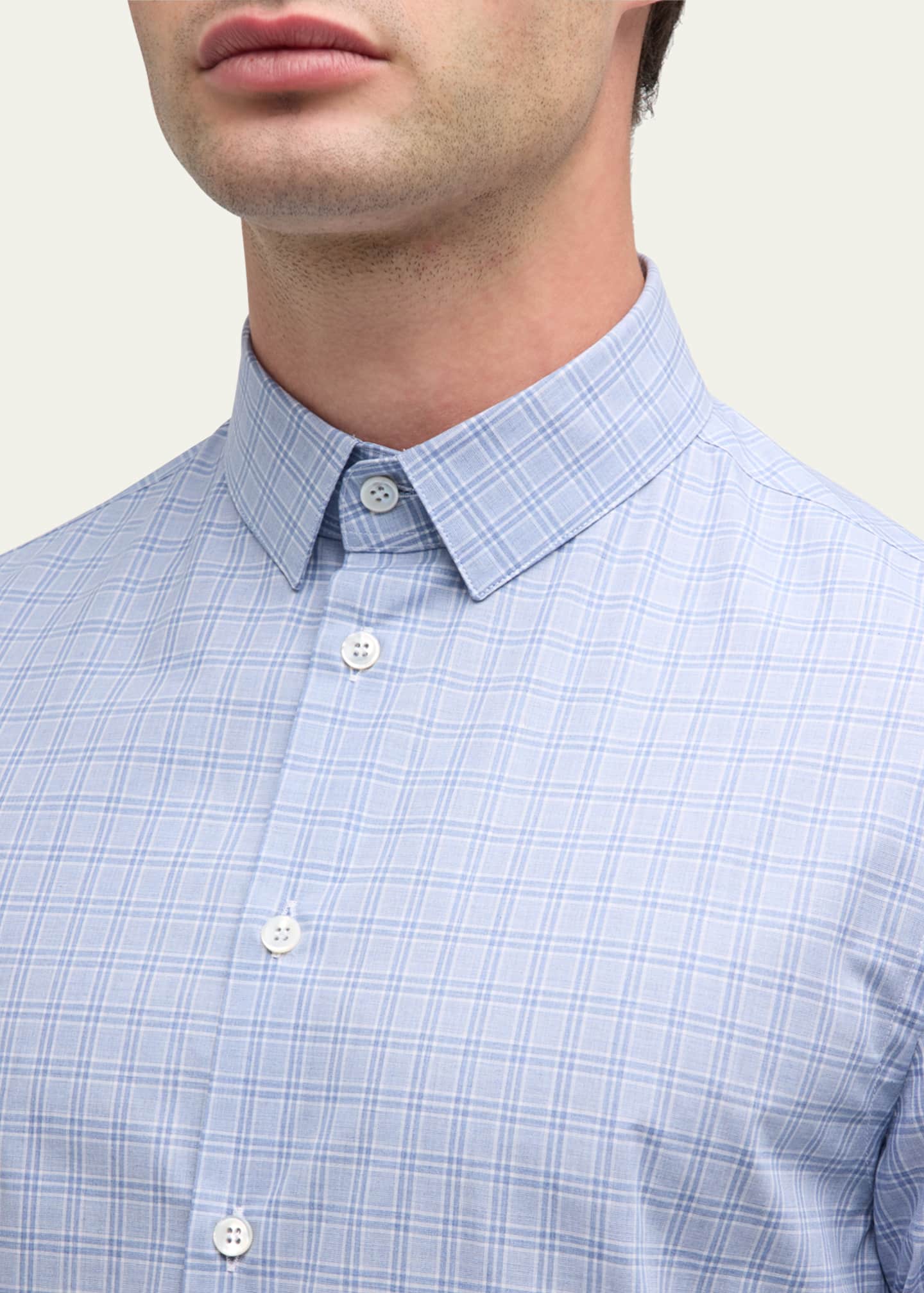 Giorgio Armani Men's Double-Box Sport Shirt Image 5 of 5