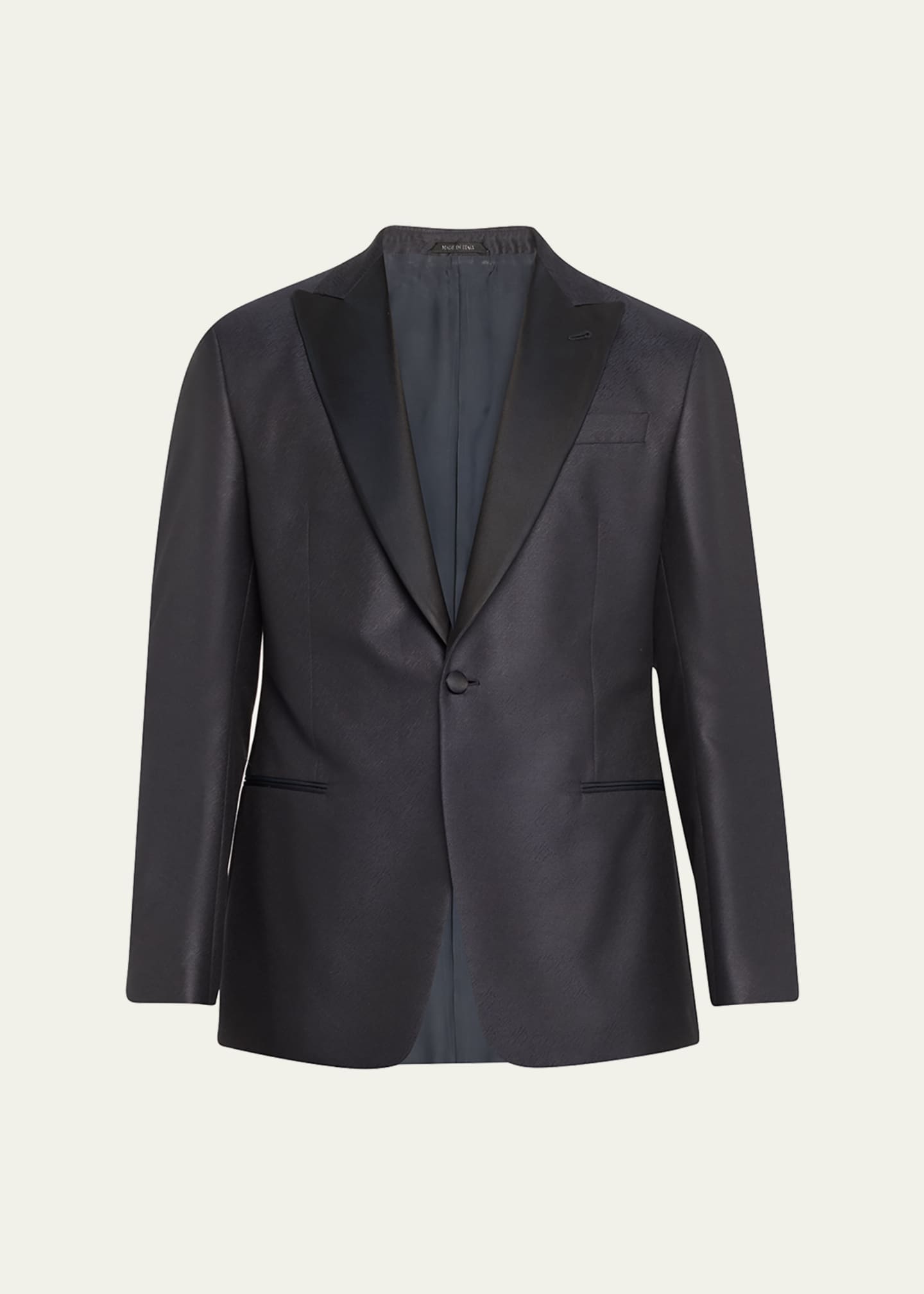 Giorgio Armani Men's Textured Dinner Jacket Image 1 of 5