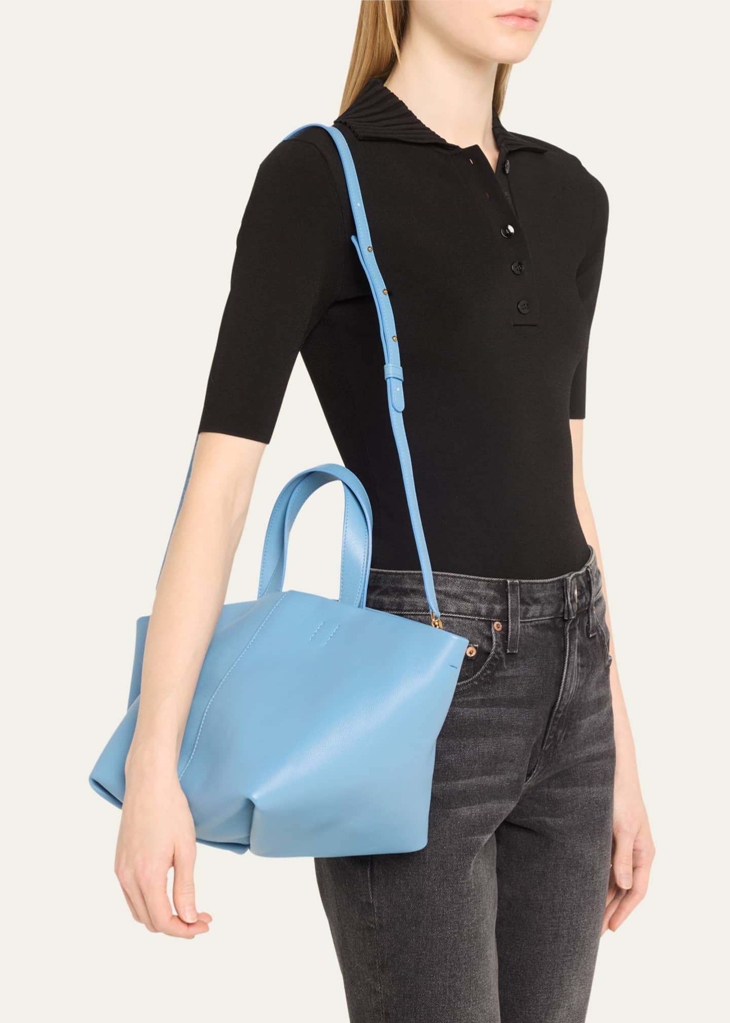 Mansur gavriel zip bucket bag cheap