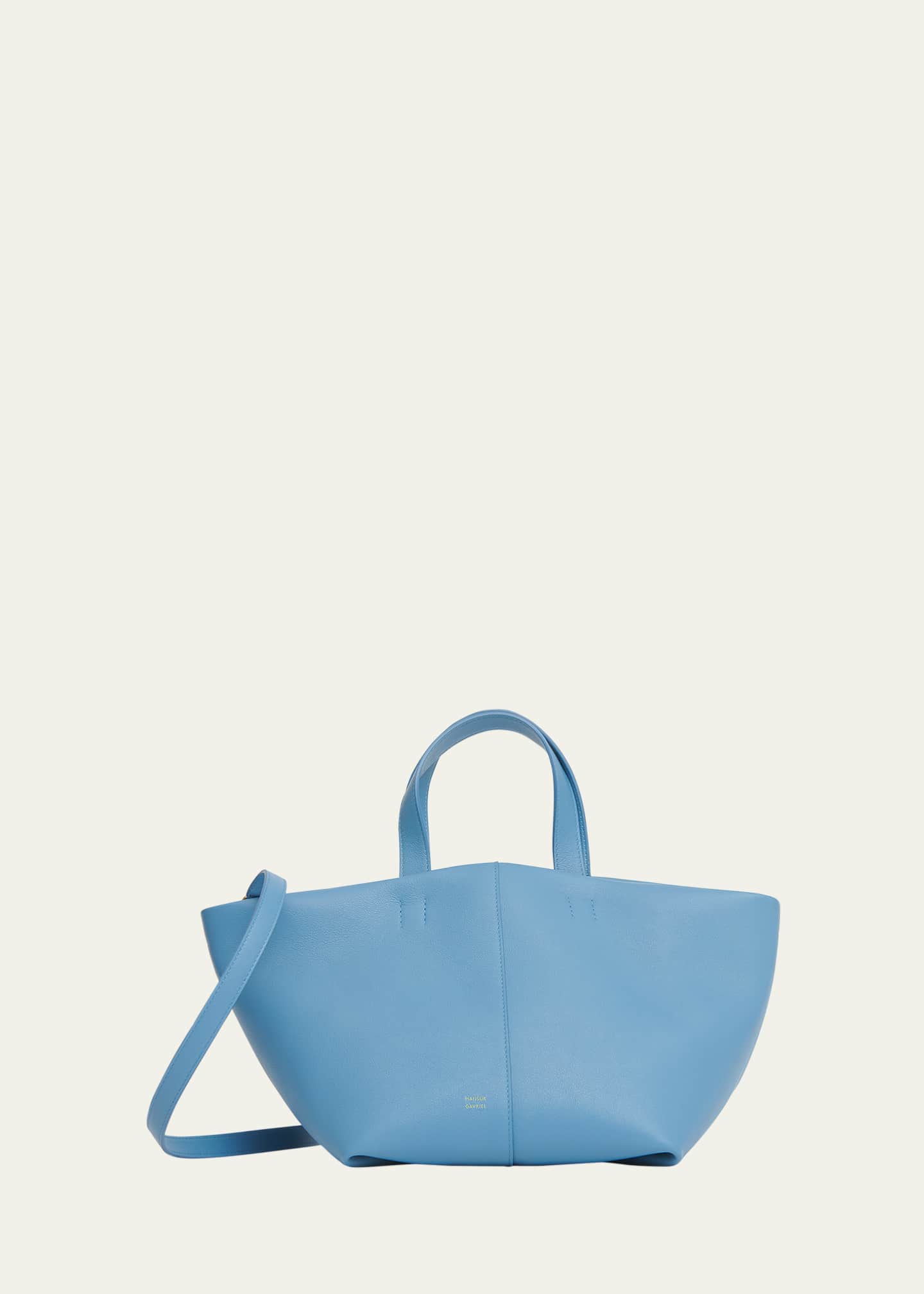 Mansur Gavriel Tulipano Zip Leather Tote Bag Bergdorf Goodman