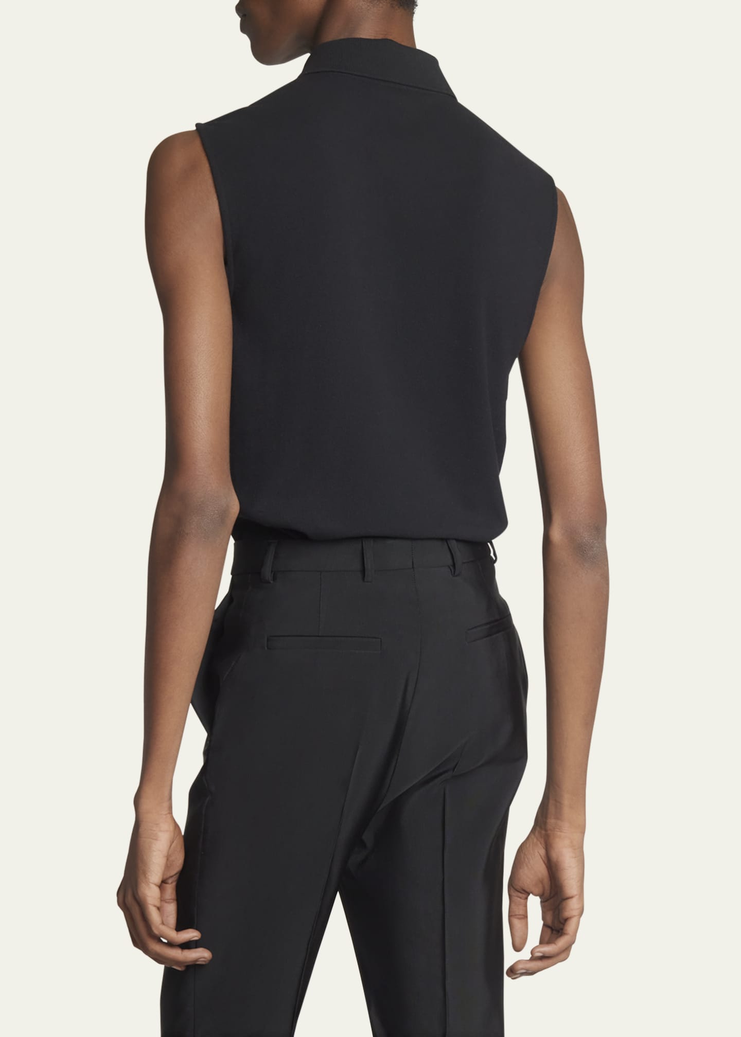 Mens sleeveless pique outlet