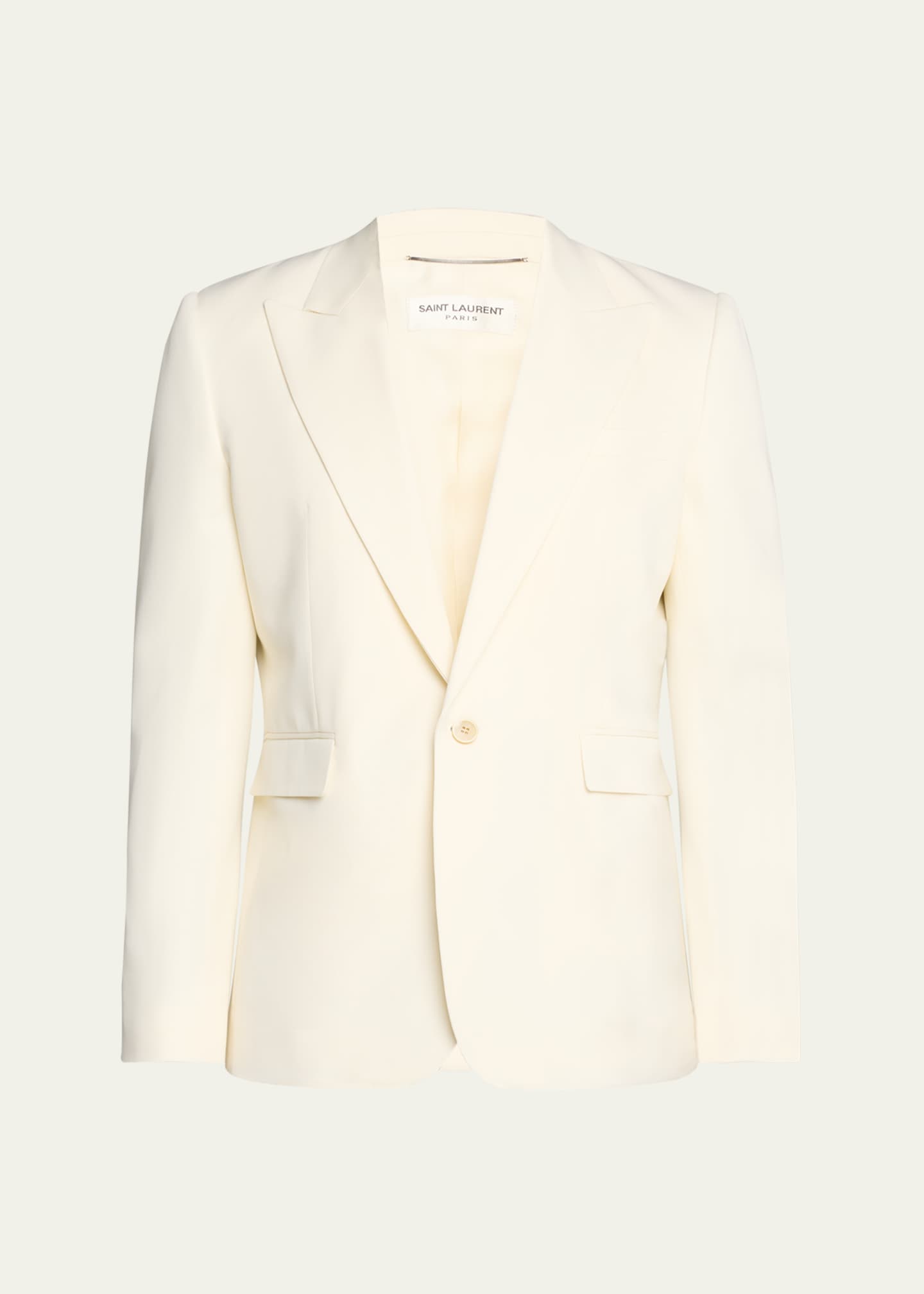 Saint Laurent Men's Single-Button Tuxedo Jacket Image 1 of 5