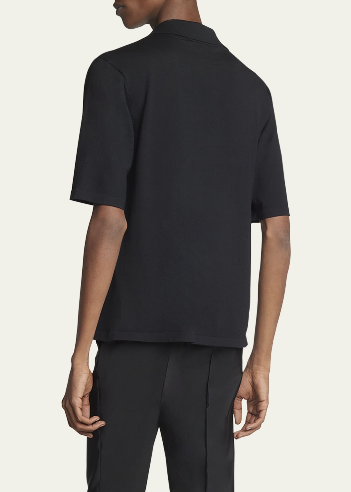 Johnny collar knit polo online