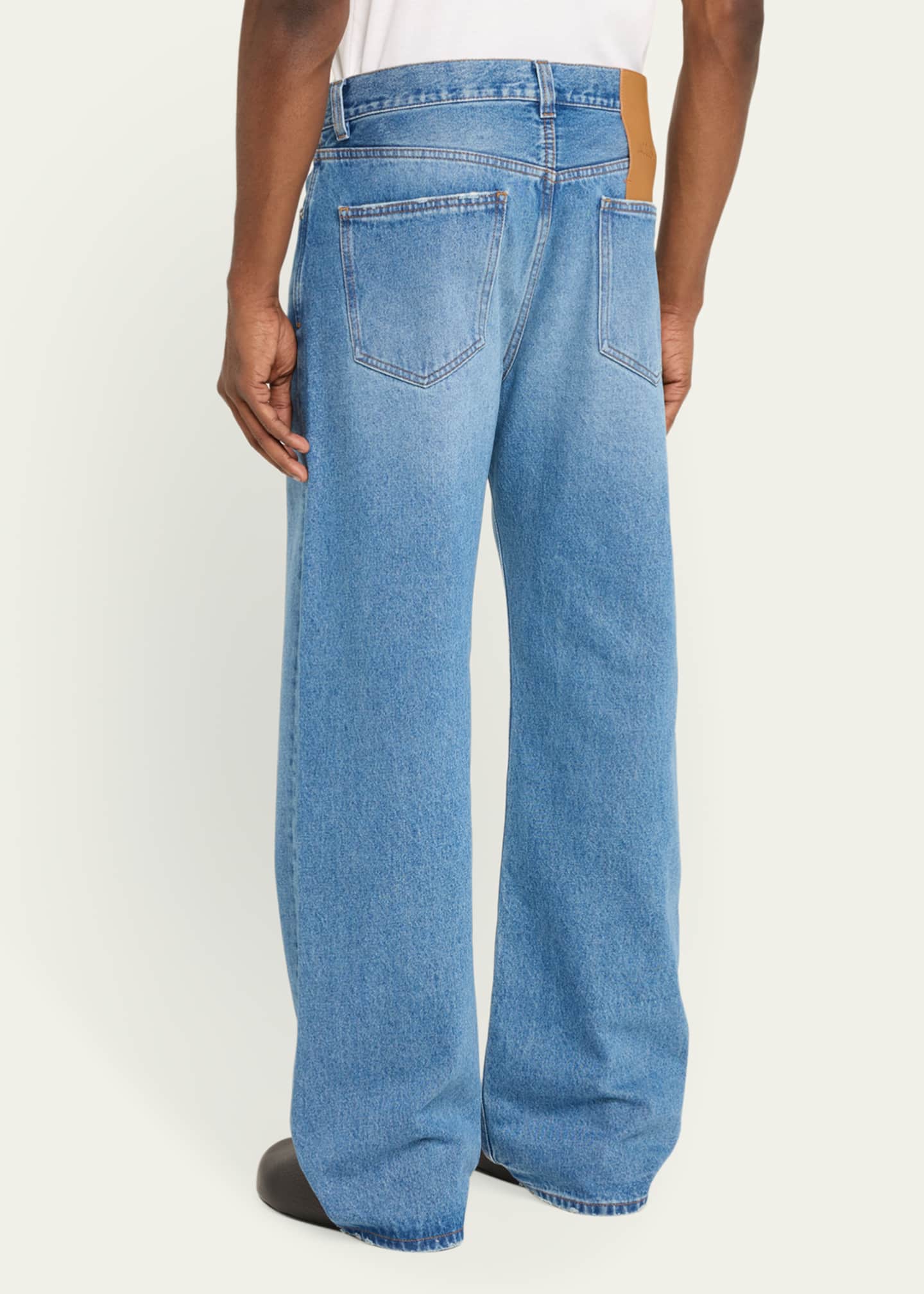 Jacquemus Men's Straight-Leg Jeans Image 3 of 5