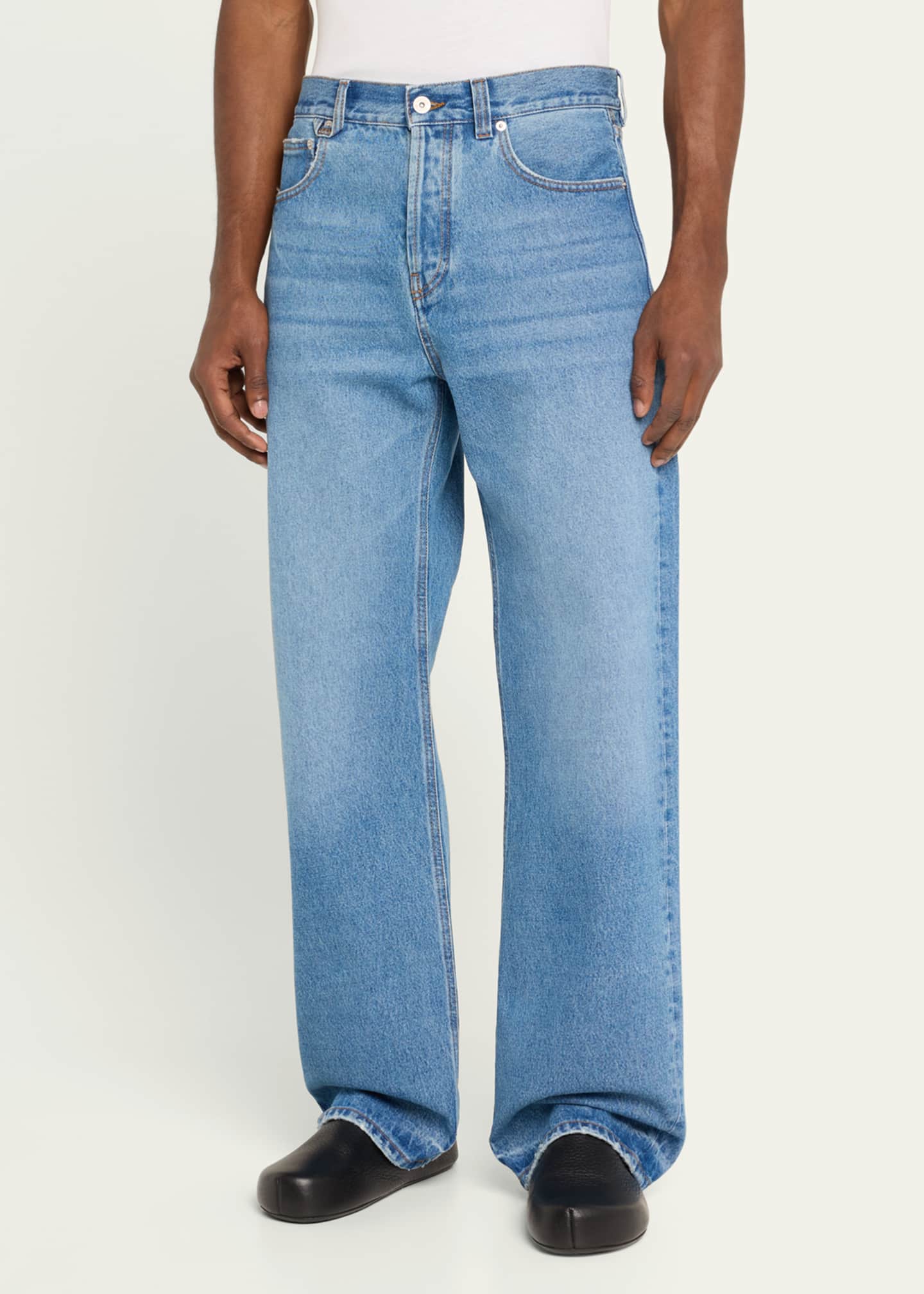 Jacquemus Men's Straight-Leg Jeans Image 4 of 5