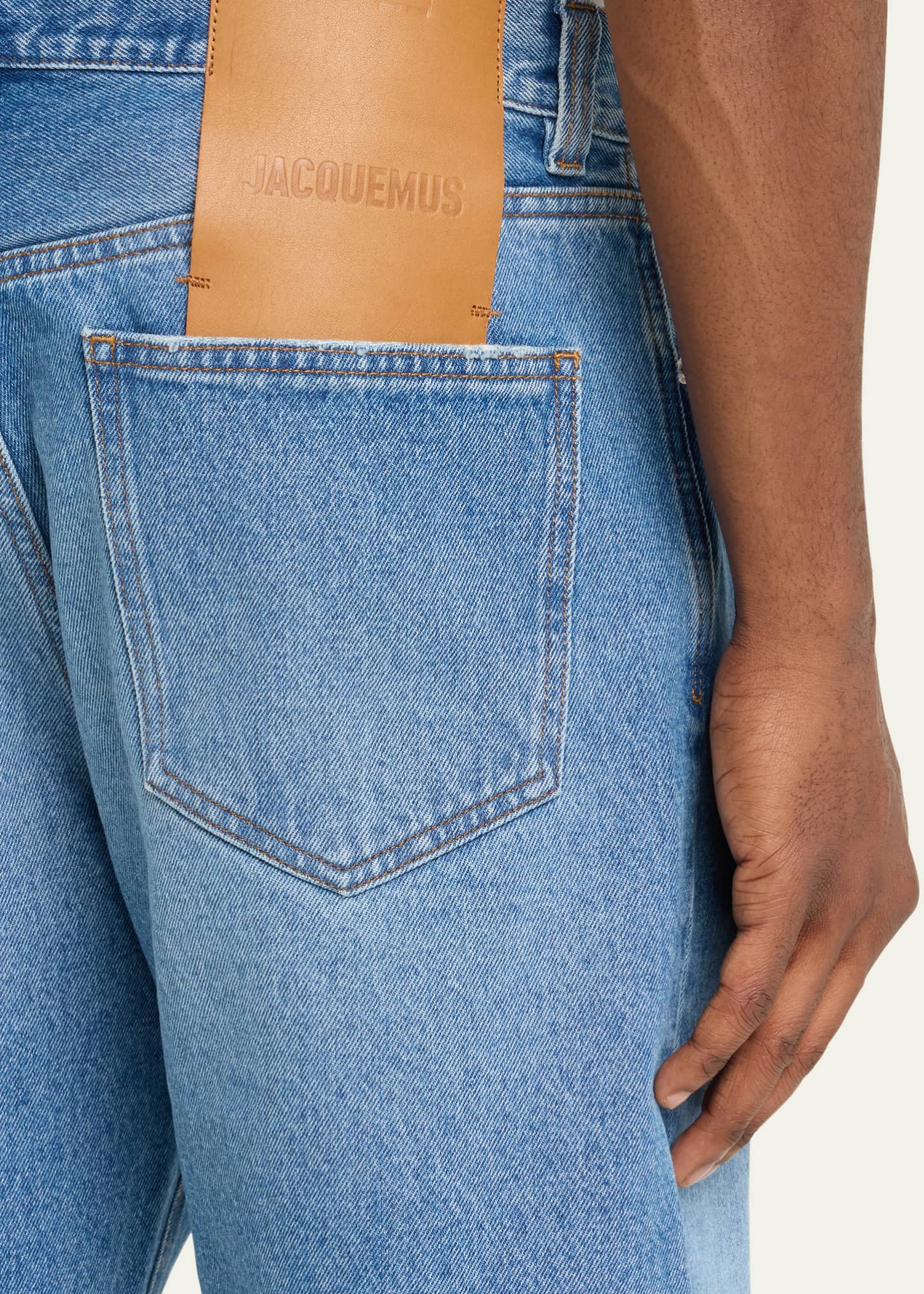Jacquemus Men's Straight-Leg Jeans Image 5 of 5