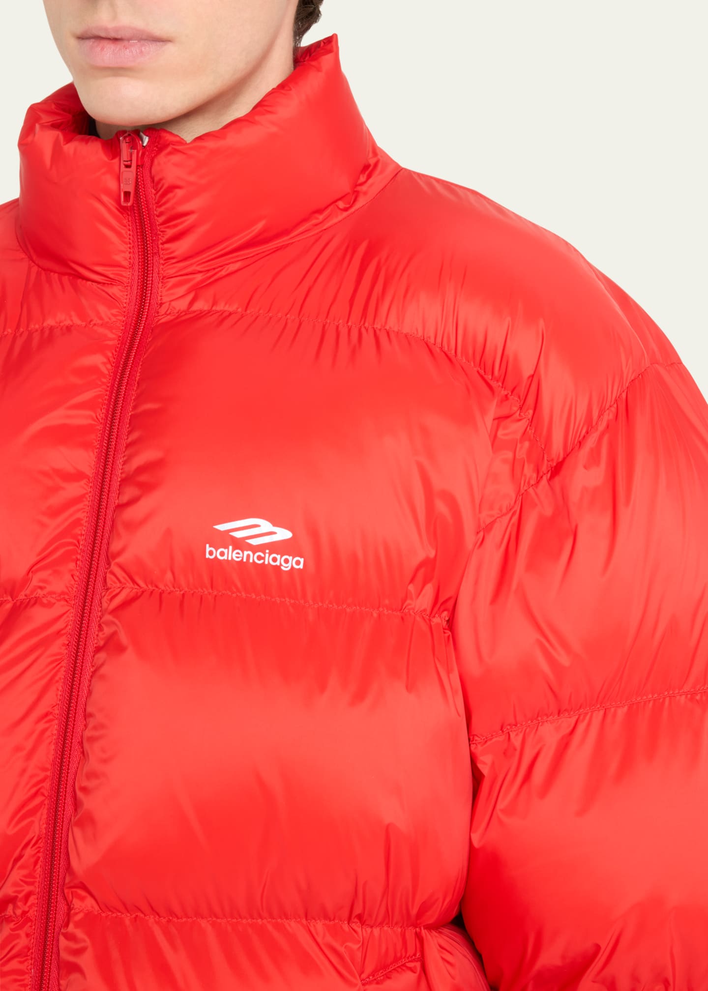 Balenciaga Men's 3B Sports Icon Ski Puffer Image 5 of 5