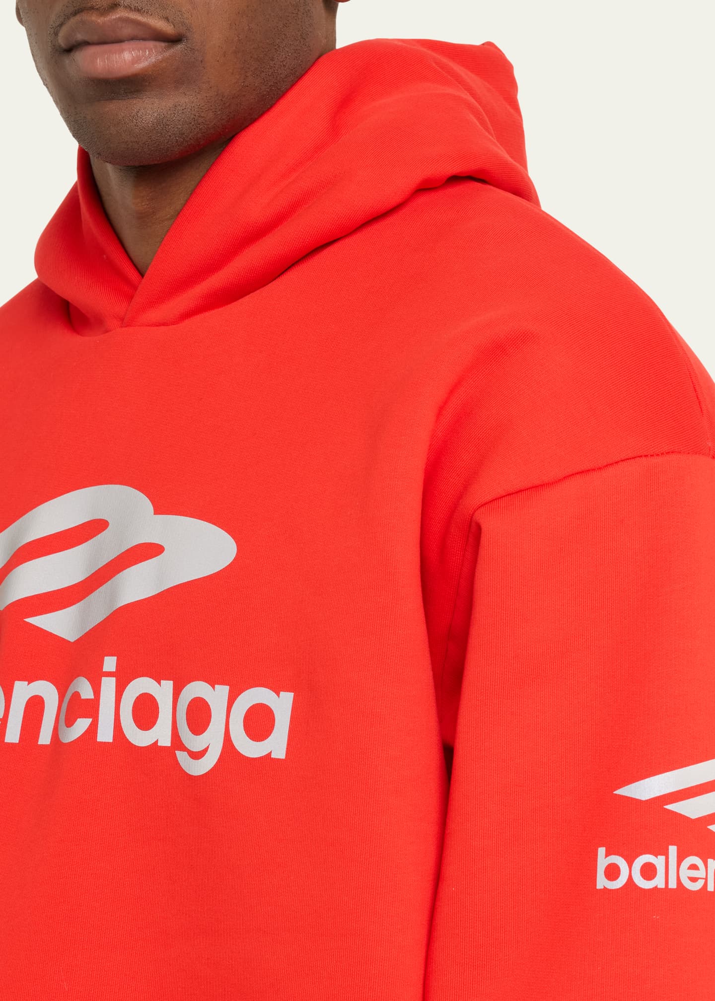 Balenciaga Men's 3B Sports Icon Water-Repellent Ski Hoodie Image 5 of 5