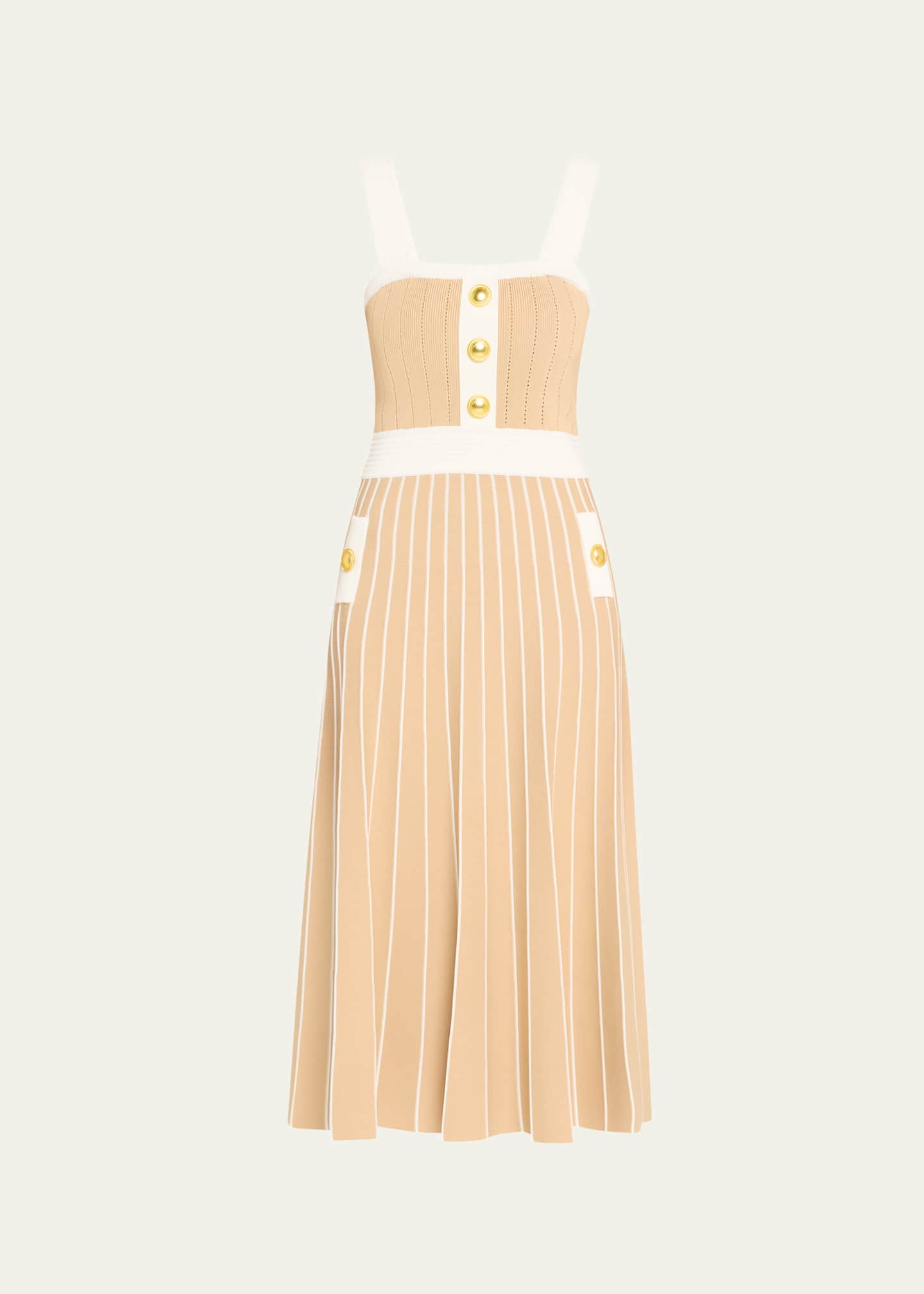 Cara Cara Aurora Fit & Flare Sleeveless Knit Midi Dress Image 1 of 5