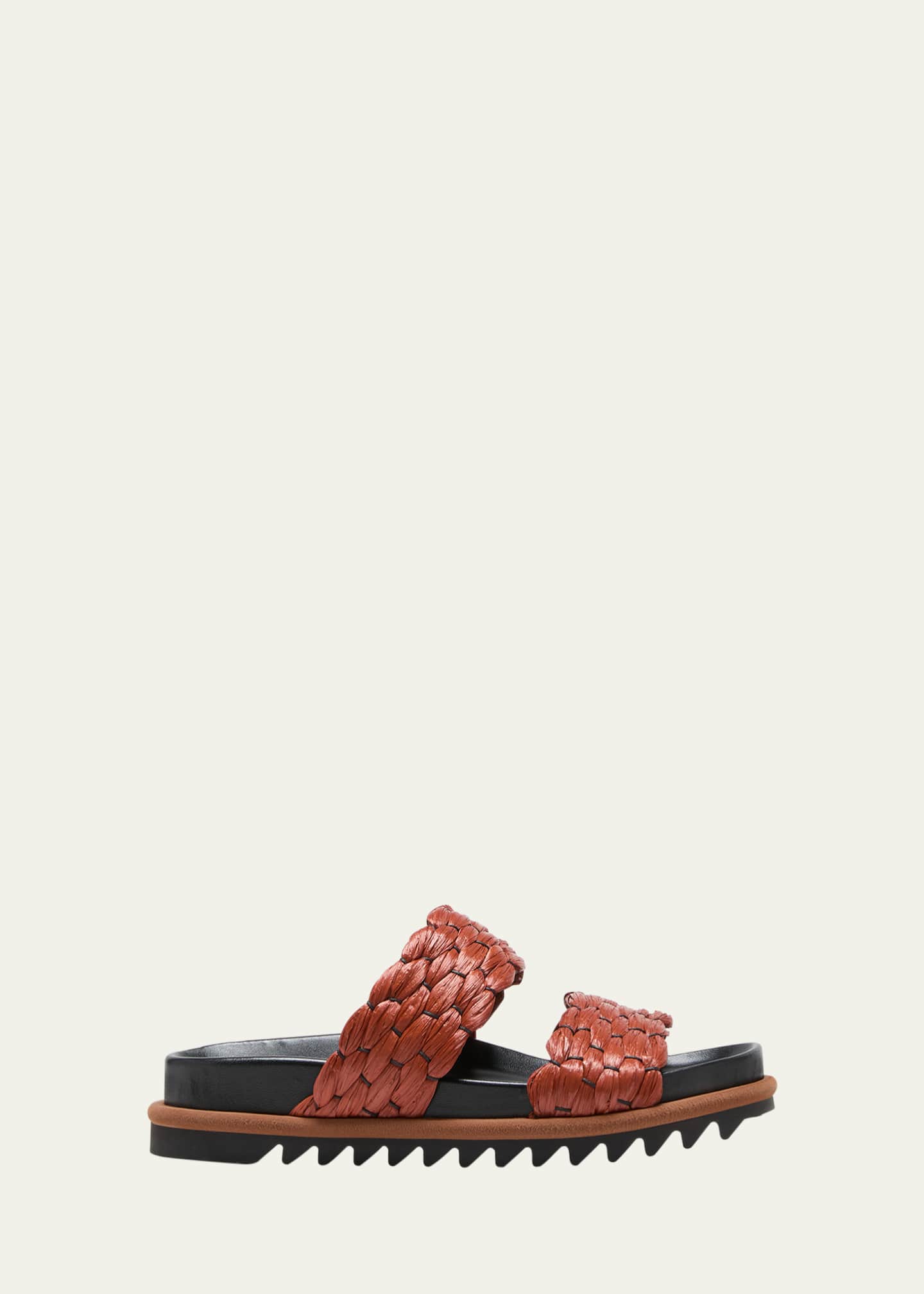 Dual woven slide sandal sale