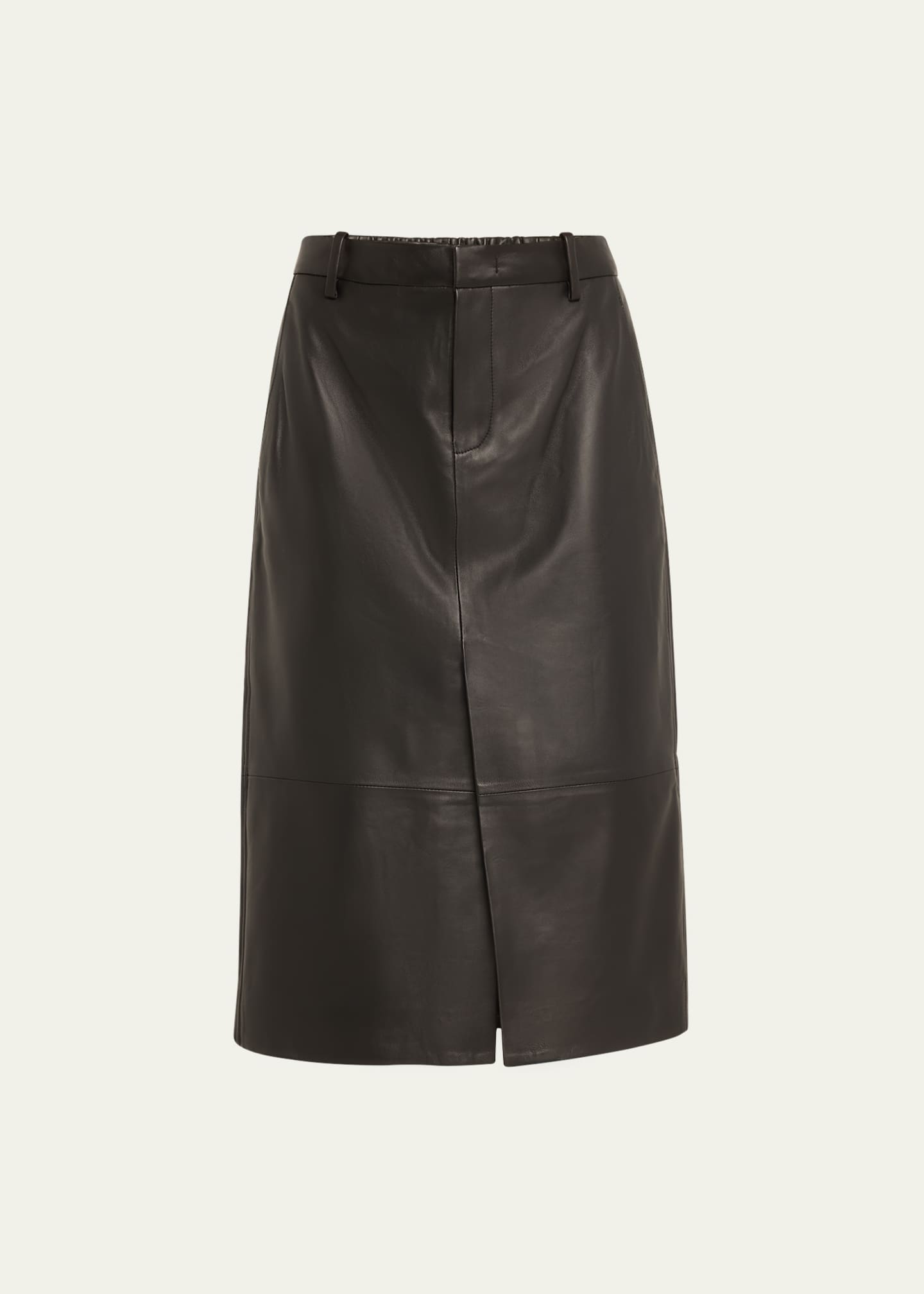 Vince Leather Trouser Midi Skirt Bergdorf Goodman