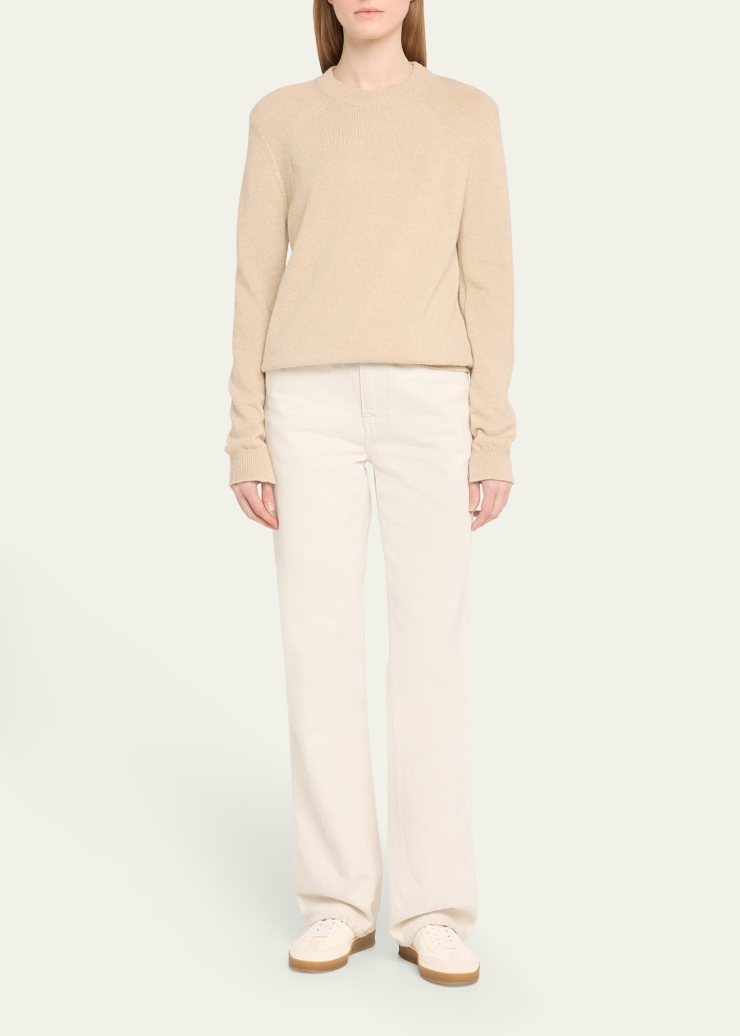 Loro Piana Mixed Leather Low-Top Tennis Sneakers - Bergdorf