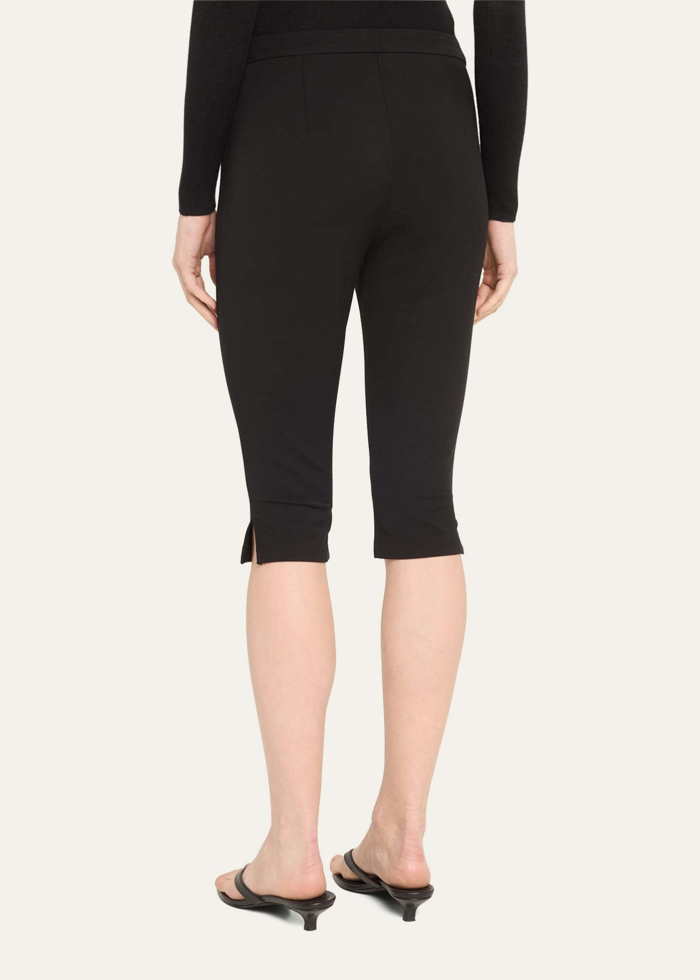 Vince Mid-Rise Slim-Fit Capris Image 3 of 5