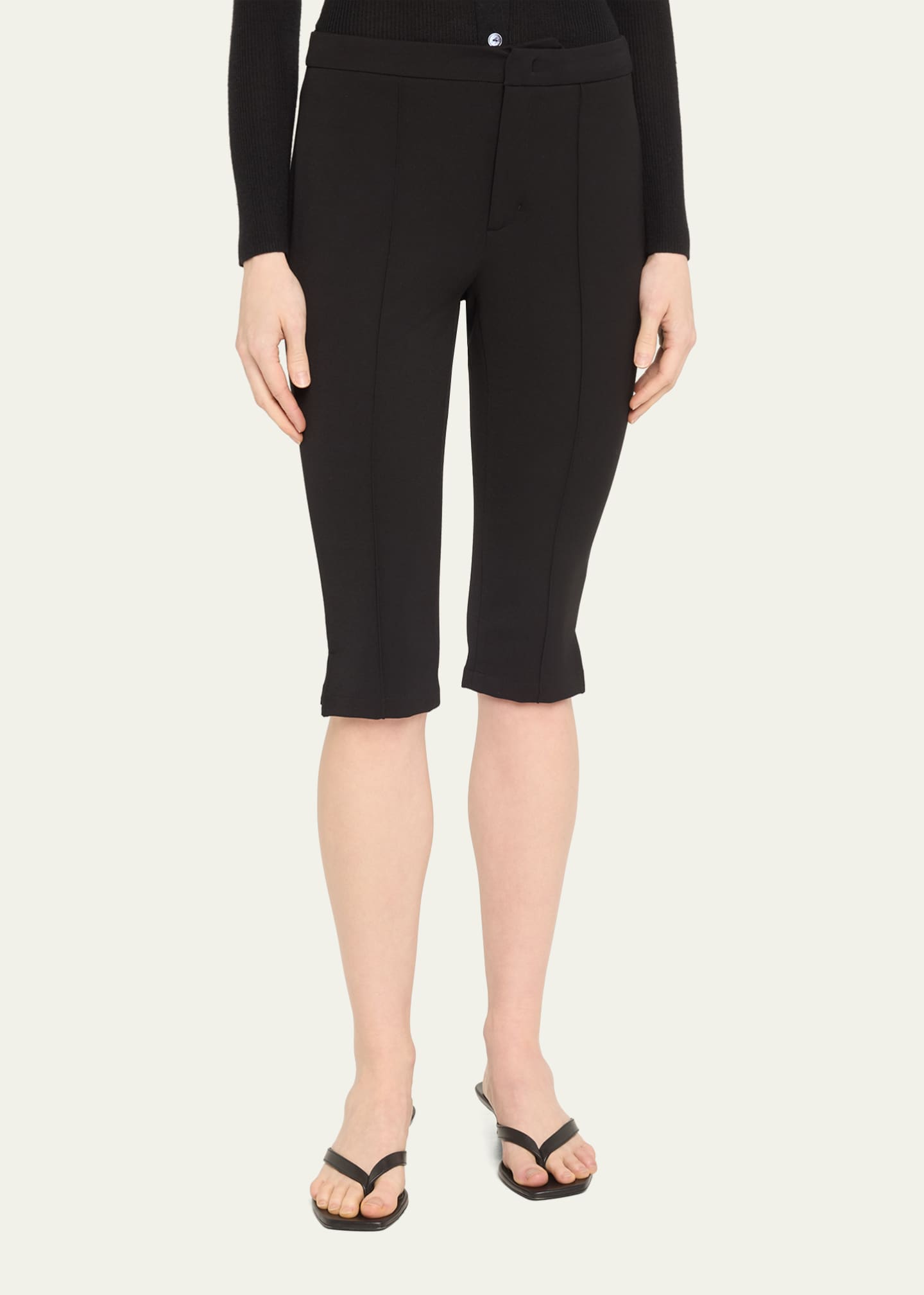 Vince Mid-Rise Slim-Fit Capris Image 4 of 5