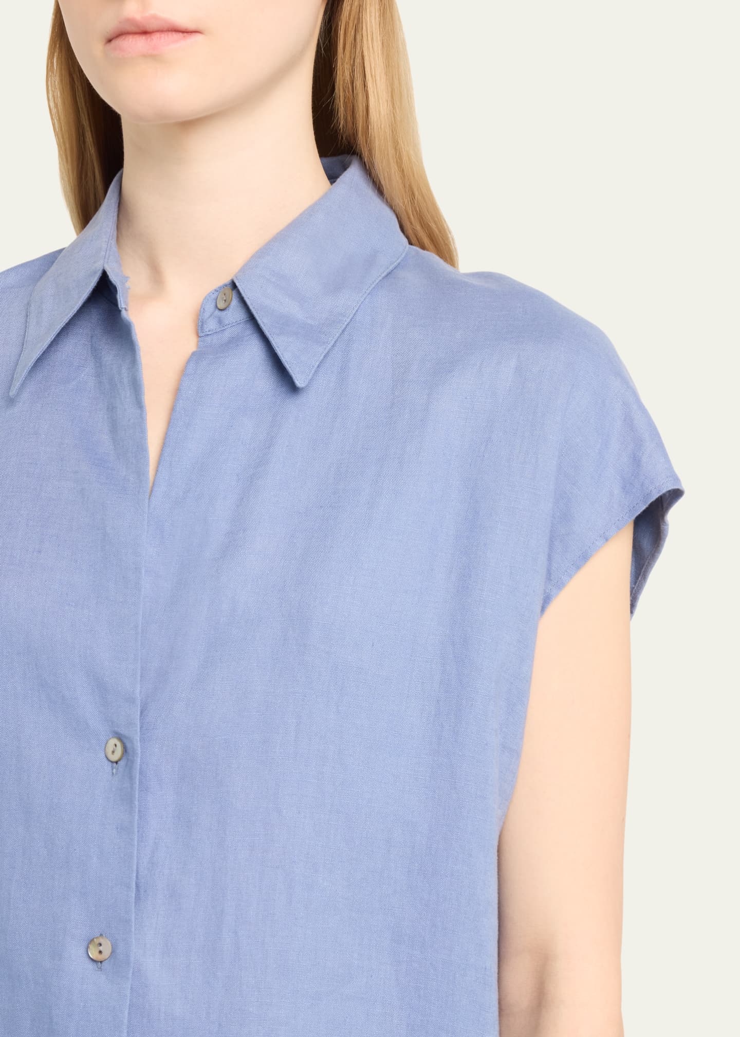Liberte - Winnie V Button Blouse 22315 - Black main image 1