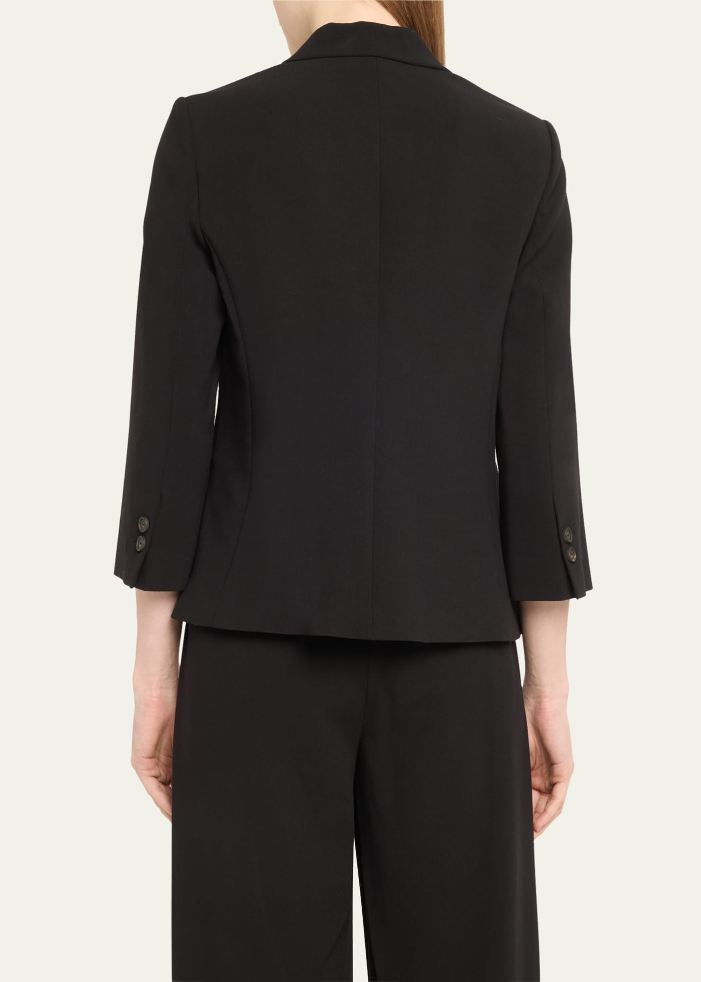 Vince Shrunken Bracelet-Sleeve Blazer Image 3 of 5