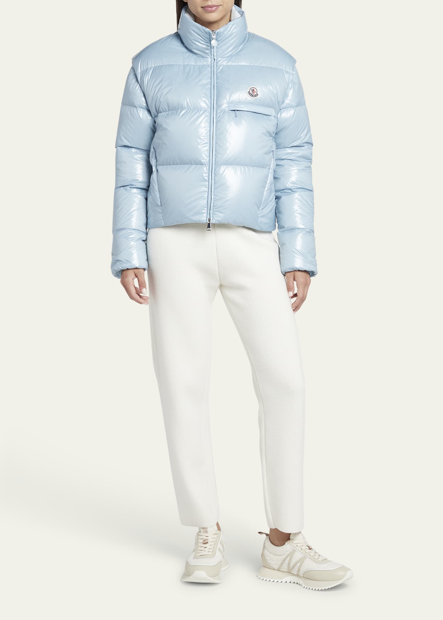 Moncler Almo Convertible Puffer Jacket - Bergdorf Goodman