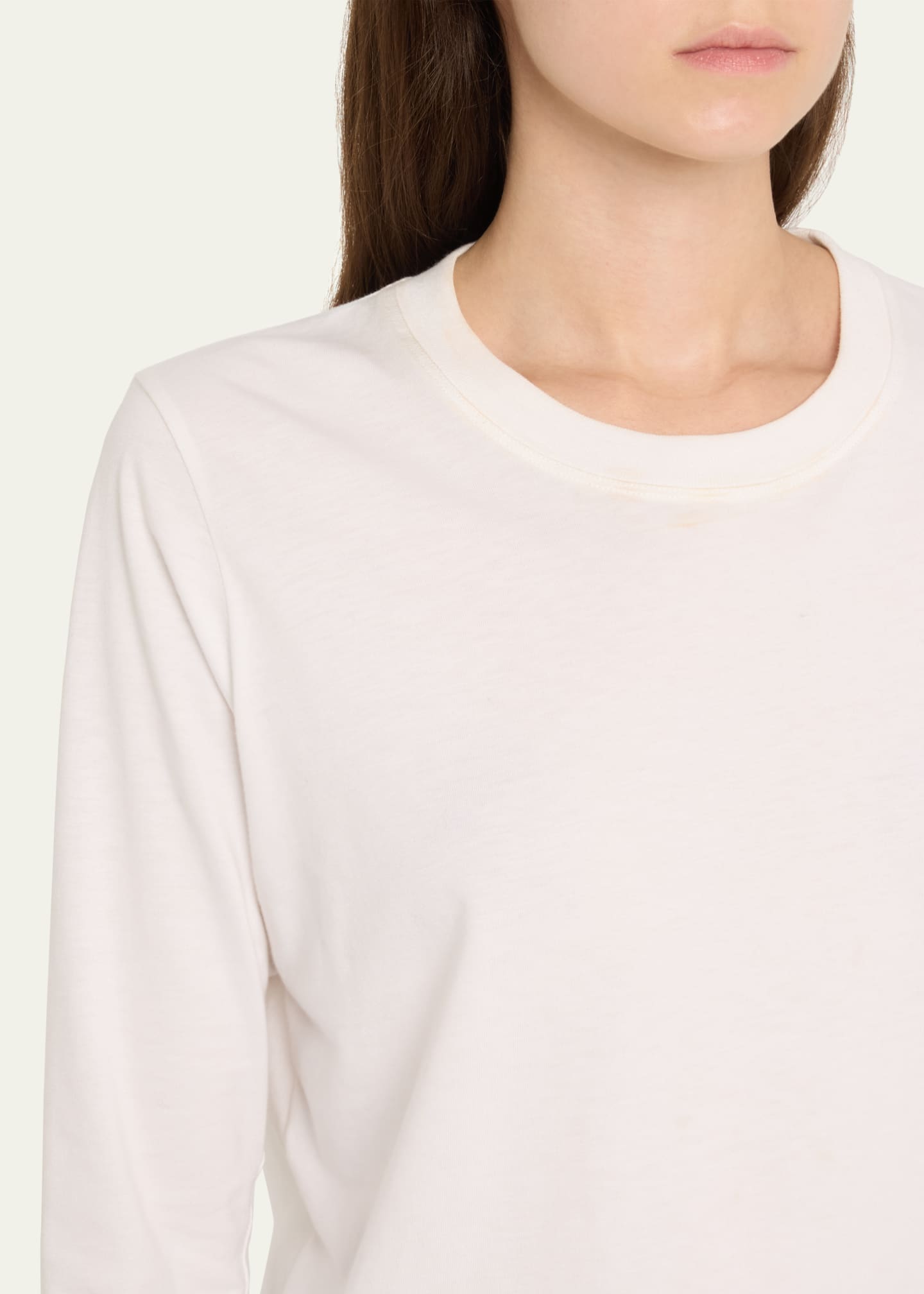 Loulou Studio Masal Long-Sleeve Supima Cotton Shirt Image 5 of 5