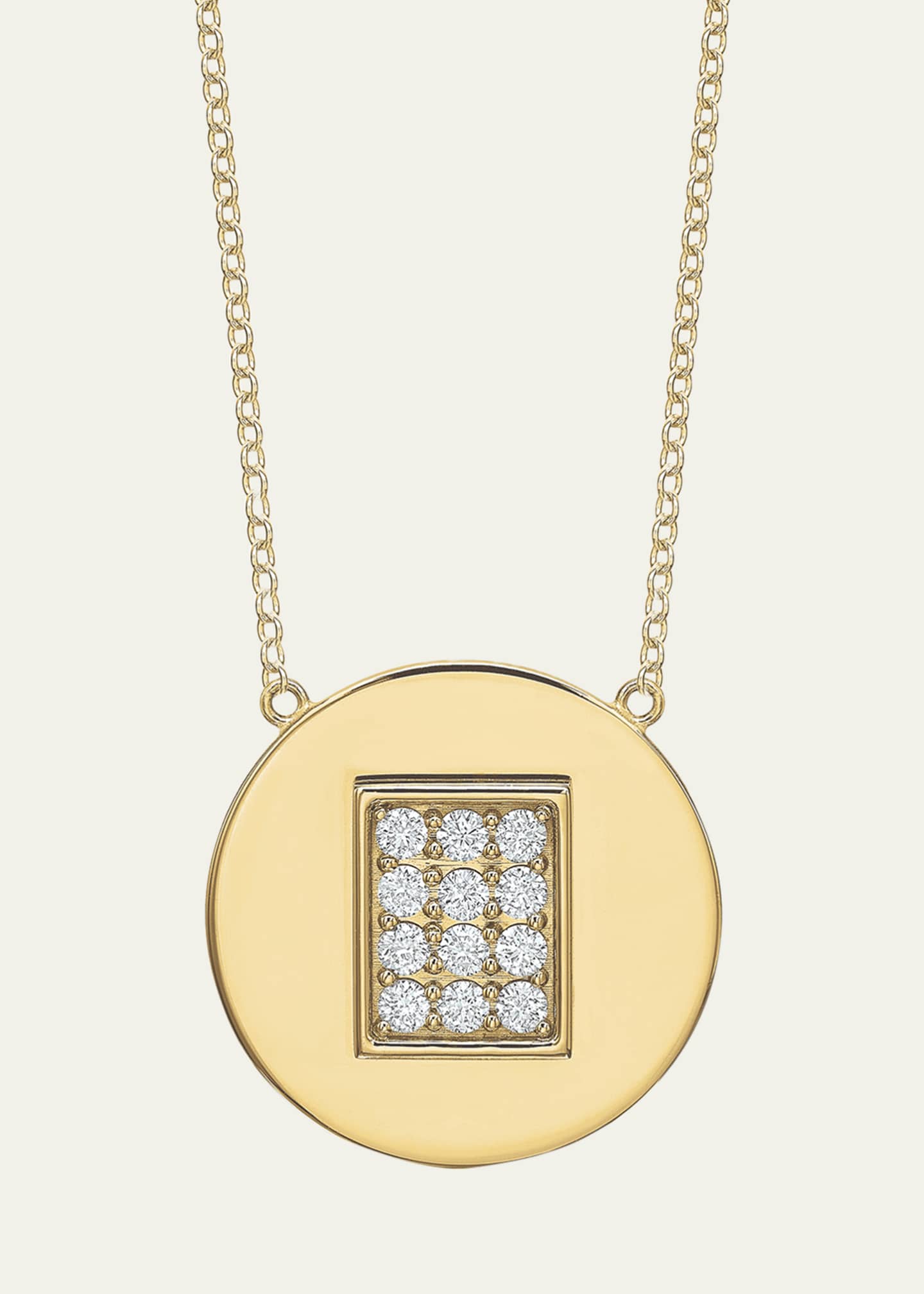 Tracee Nichols 14K Gold Diamond Birthstone Necklace