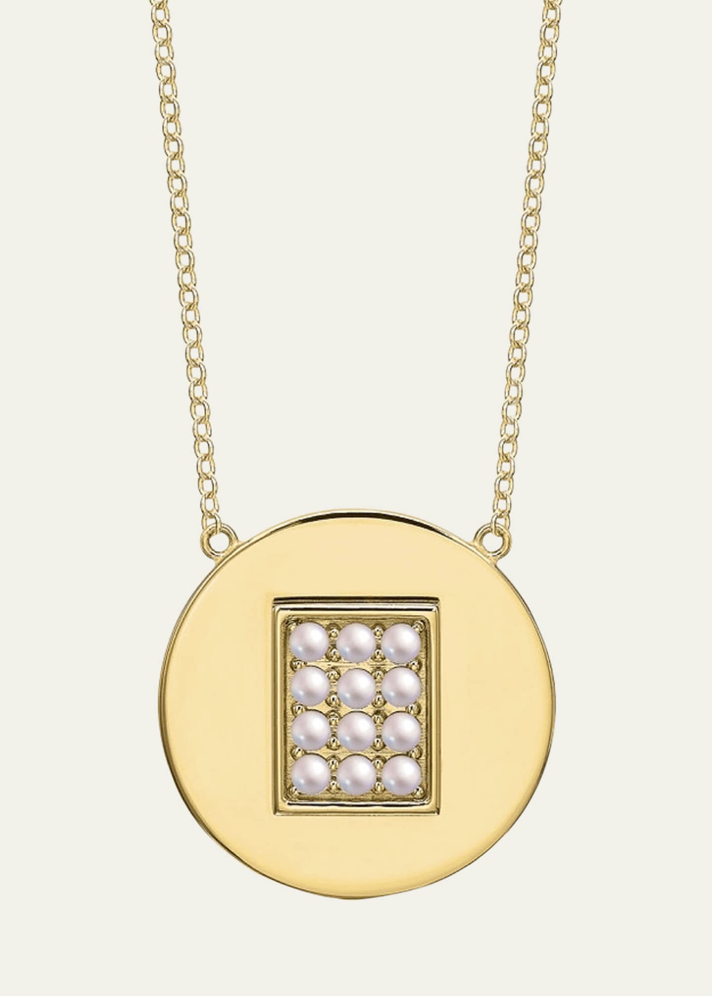 Tracee Nichols 14K Gold Pearl Birthstone Necklace