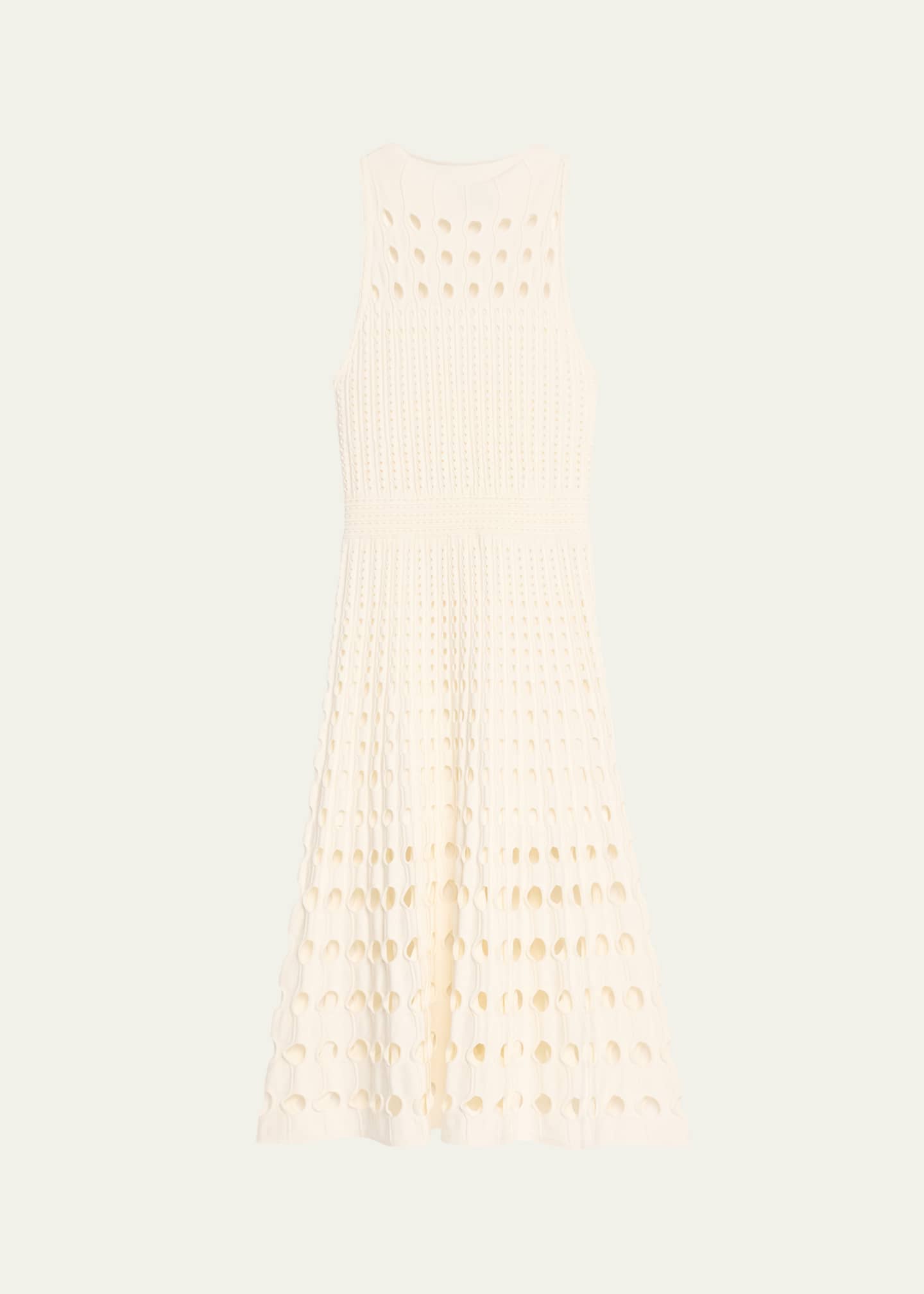 Simkhai Campbell Linen Halter Shirtt in Sand Multi