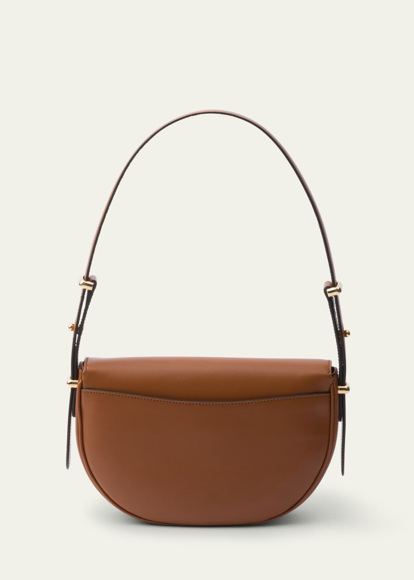 Prada Flap Leather Crossbody Bag Image 3 of 5