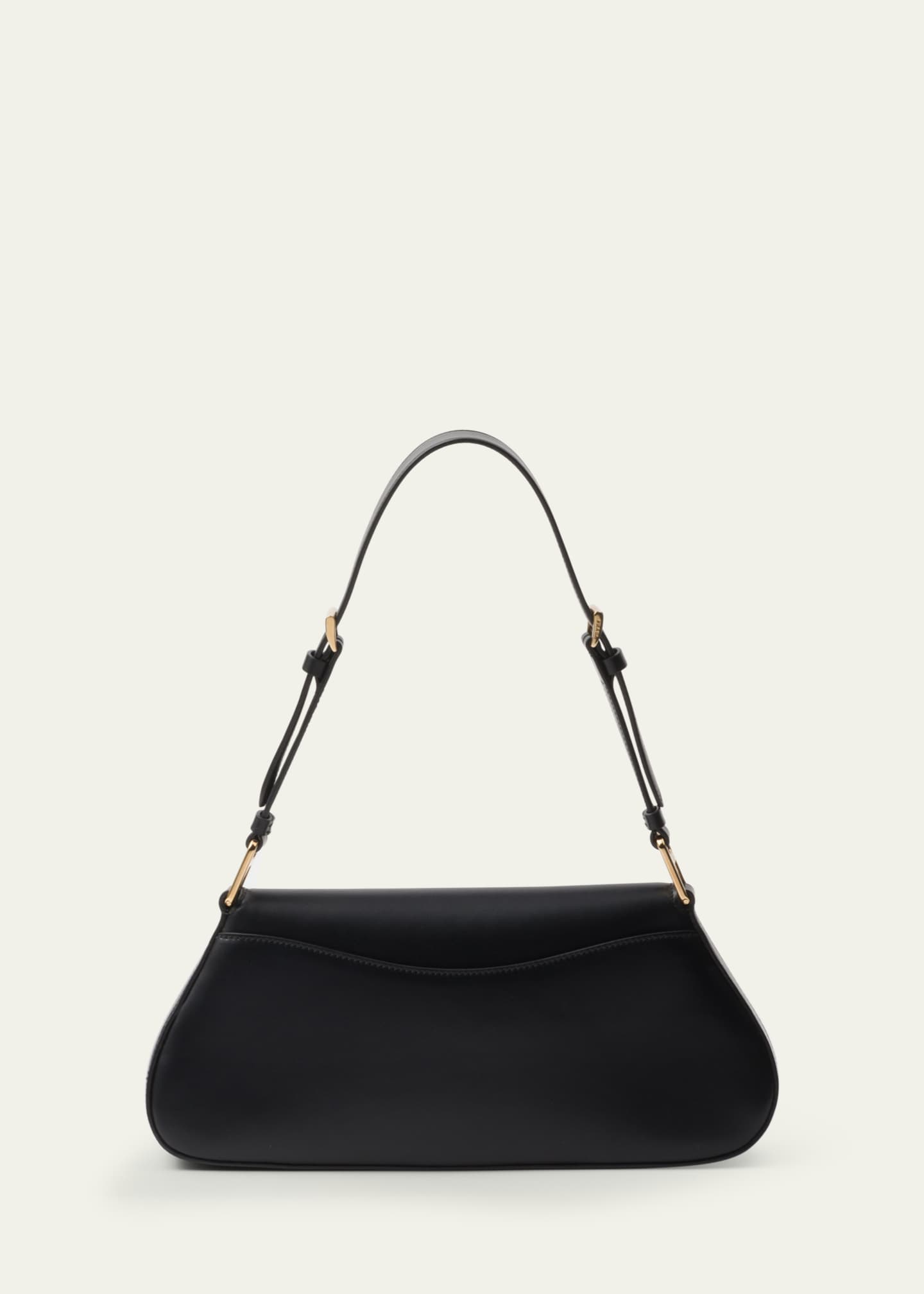 Prada pebbled shoulder bag sales