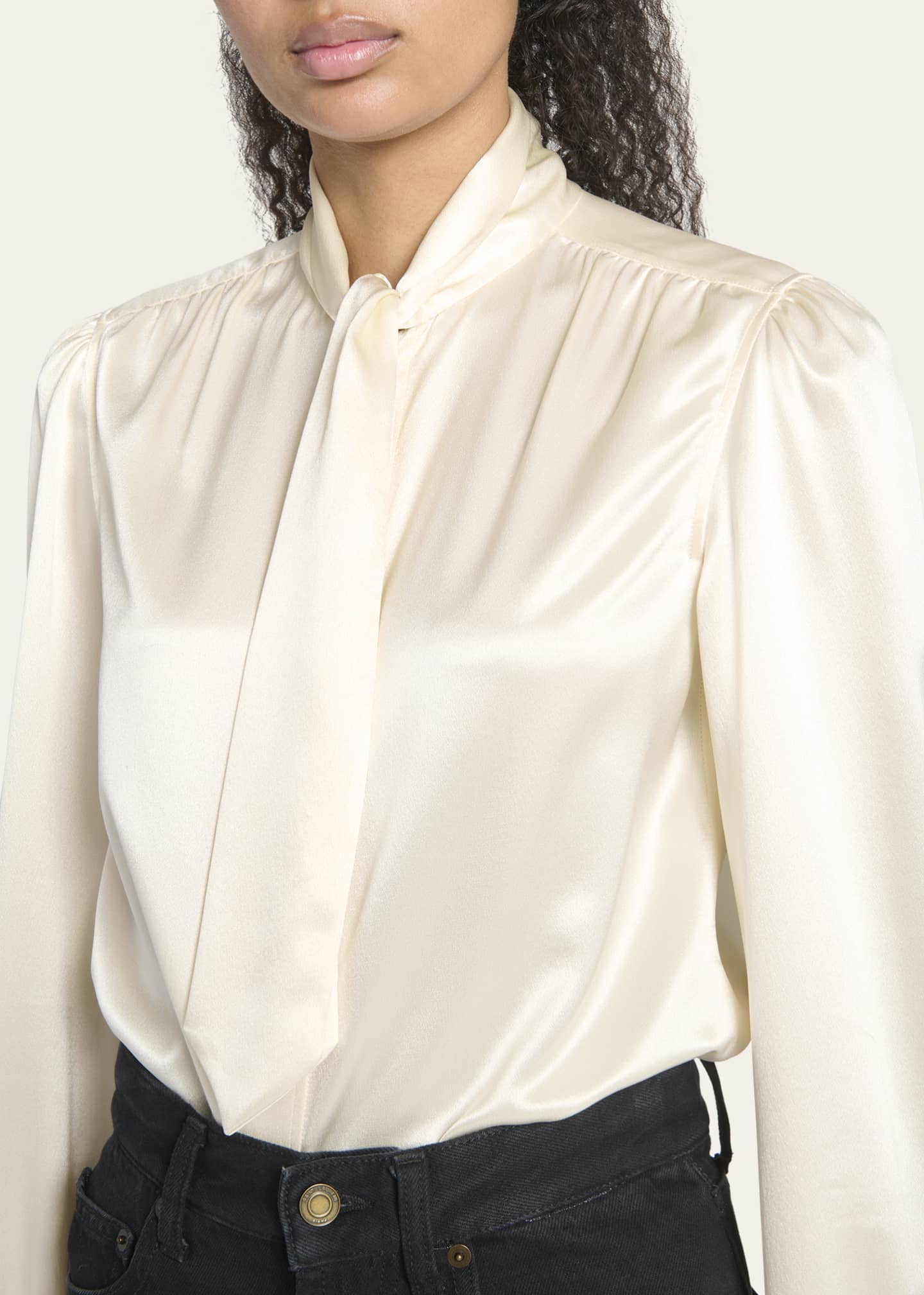 Saint laurent button down top