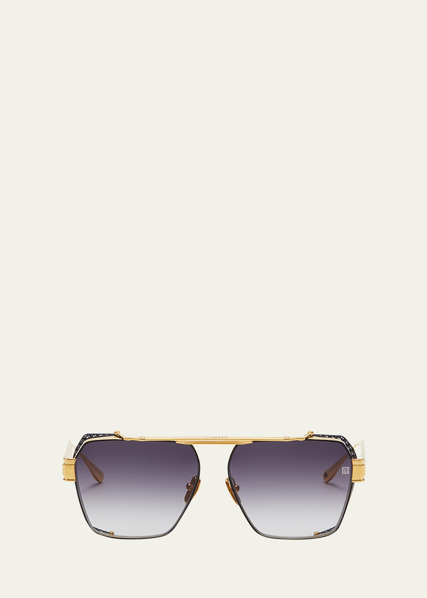 Balmain aviator sunglasses clearance