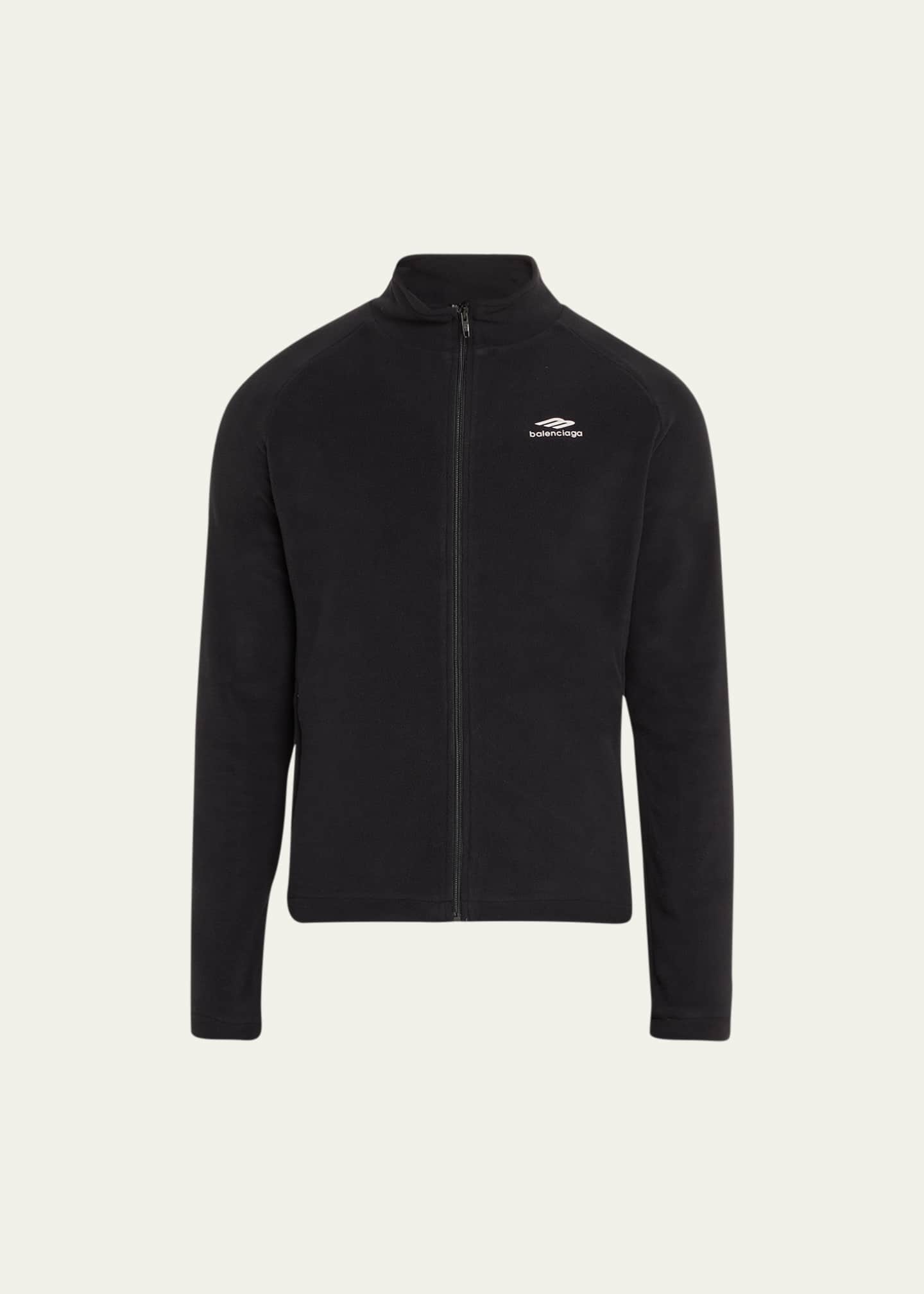 Balenciaga fleece jacket deals