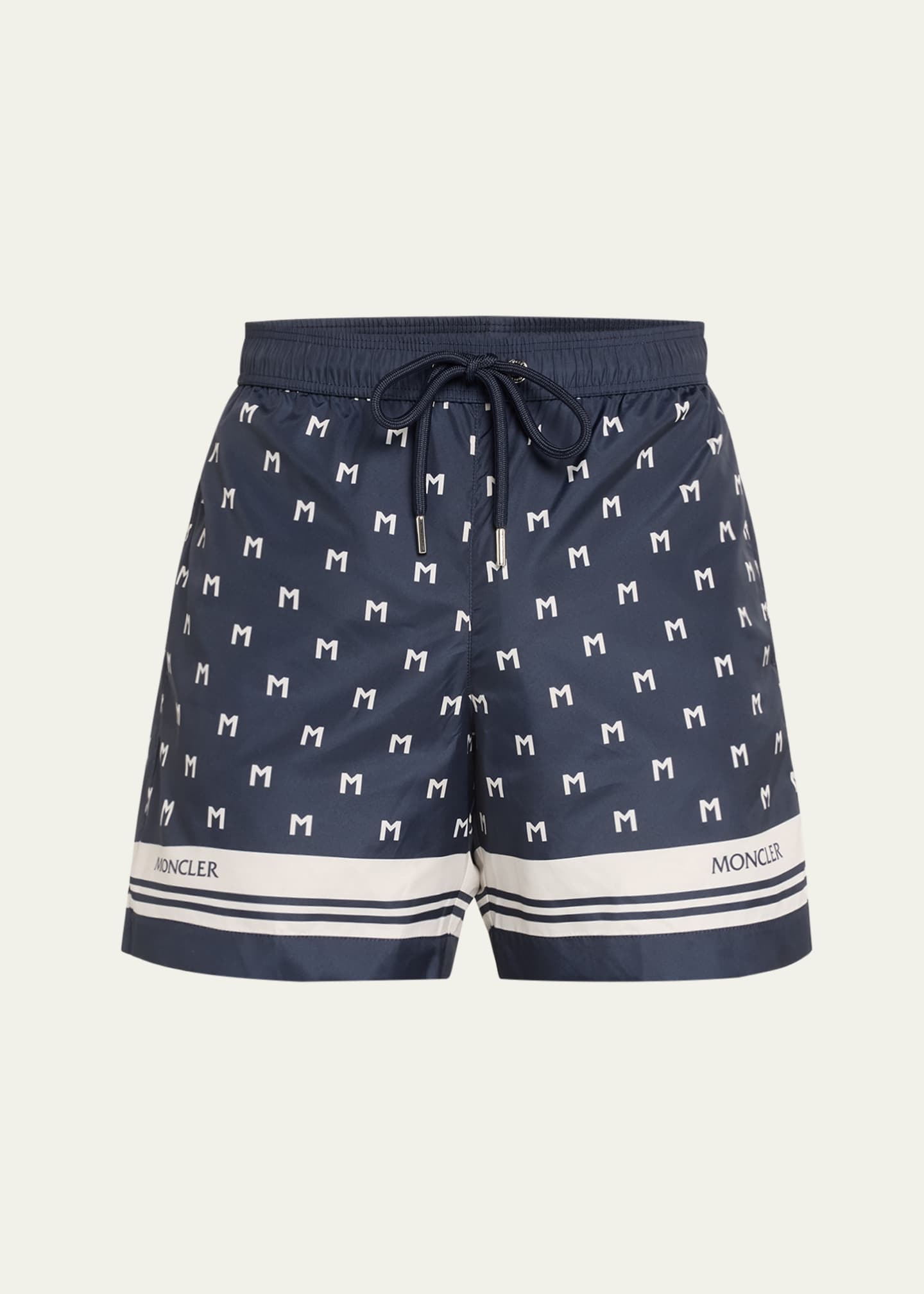 Moncler Men's MPrint Swim Shorts Bergdorf Goodman