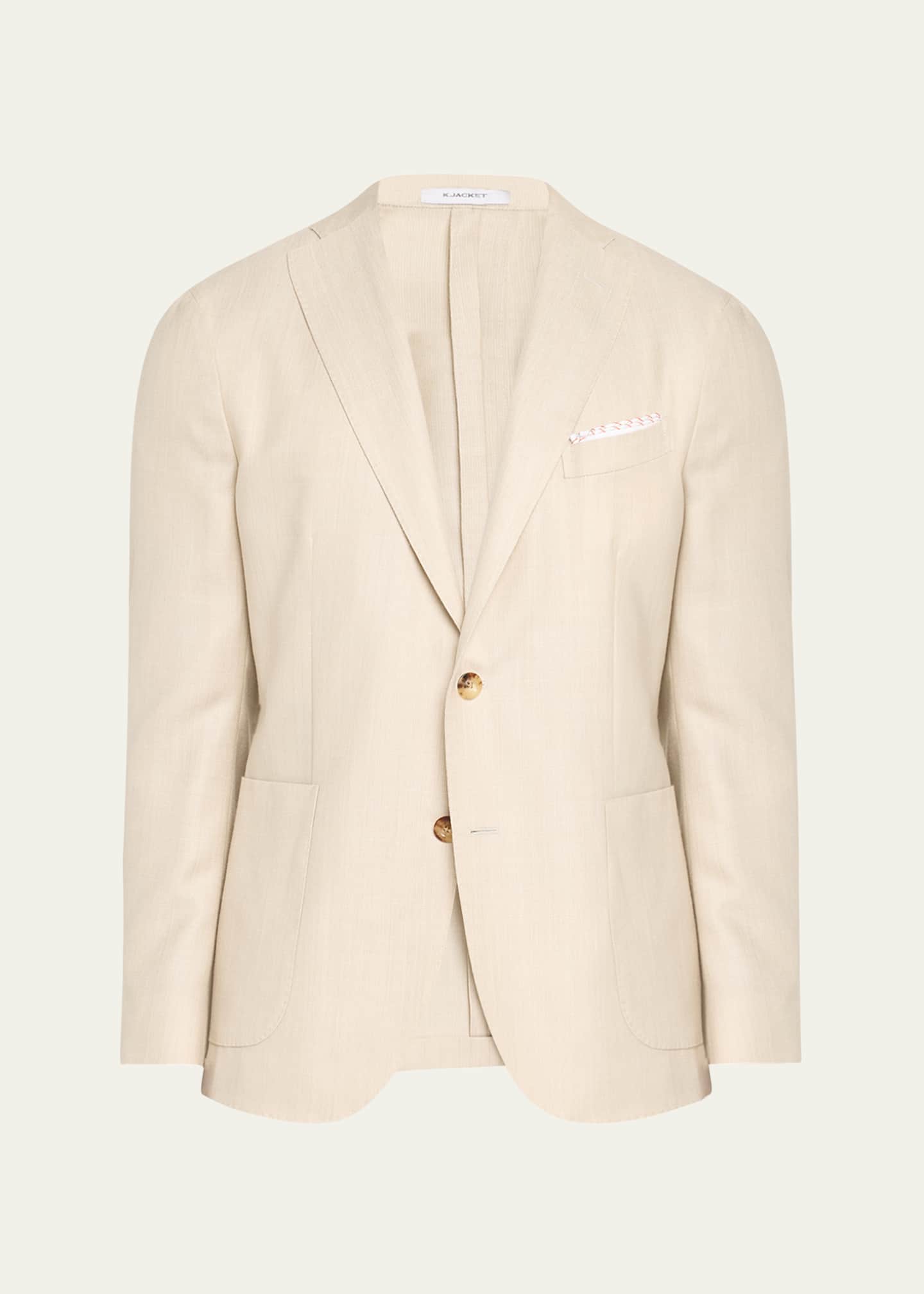 BOGLIOLI - Single-breasted Wool And Cashmere Jacket