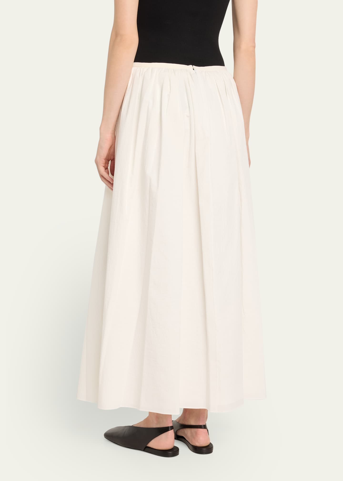 ASHLYN Fallon Pintuck Maxi Skirt Image 3 of 5
