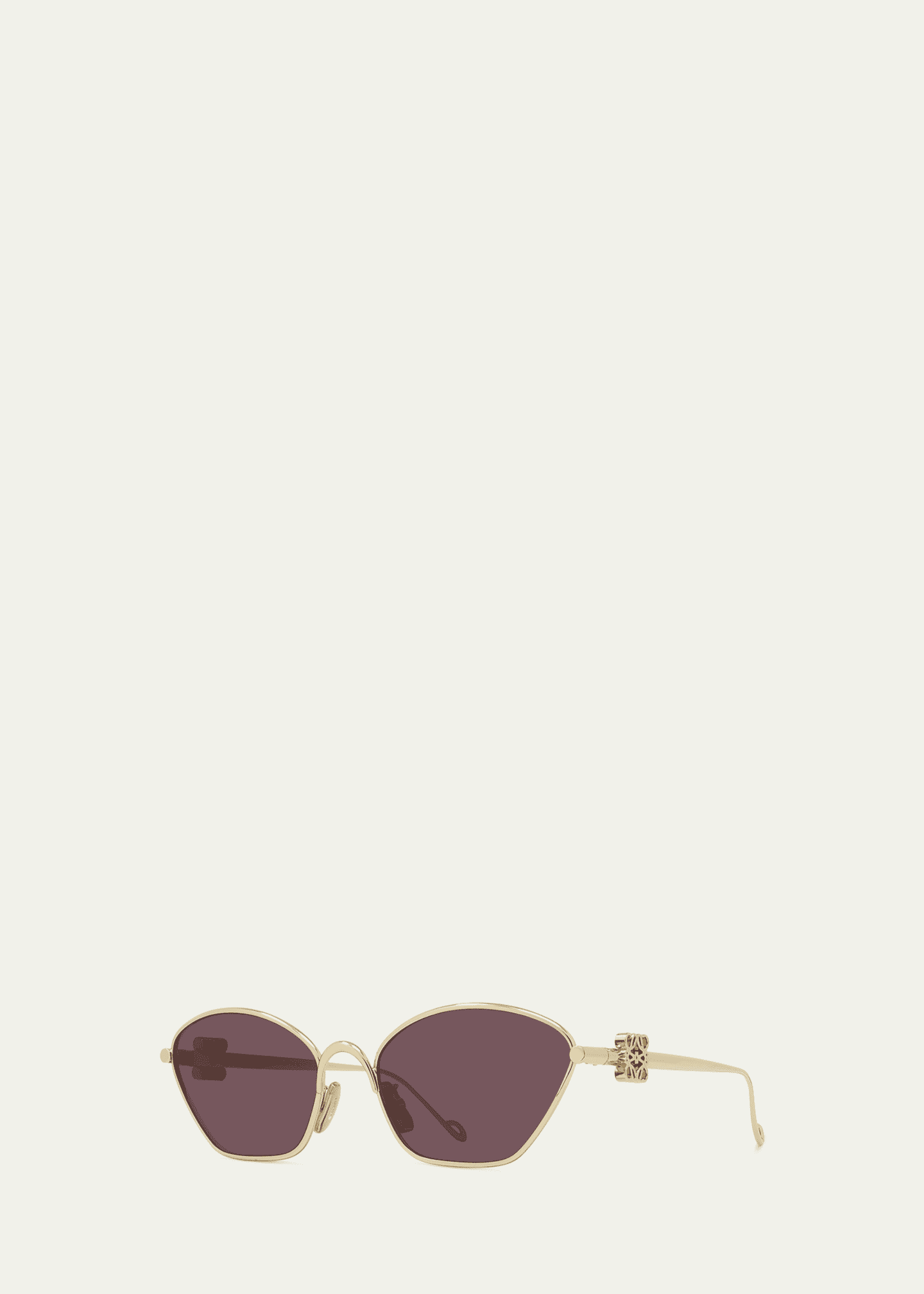 Loewe Anagram Metal Cat Eye Sunglasses