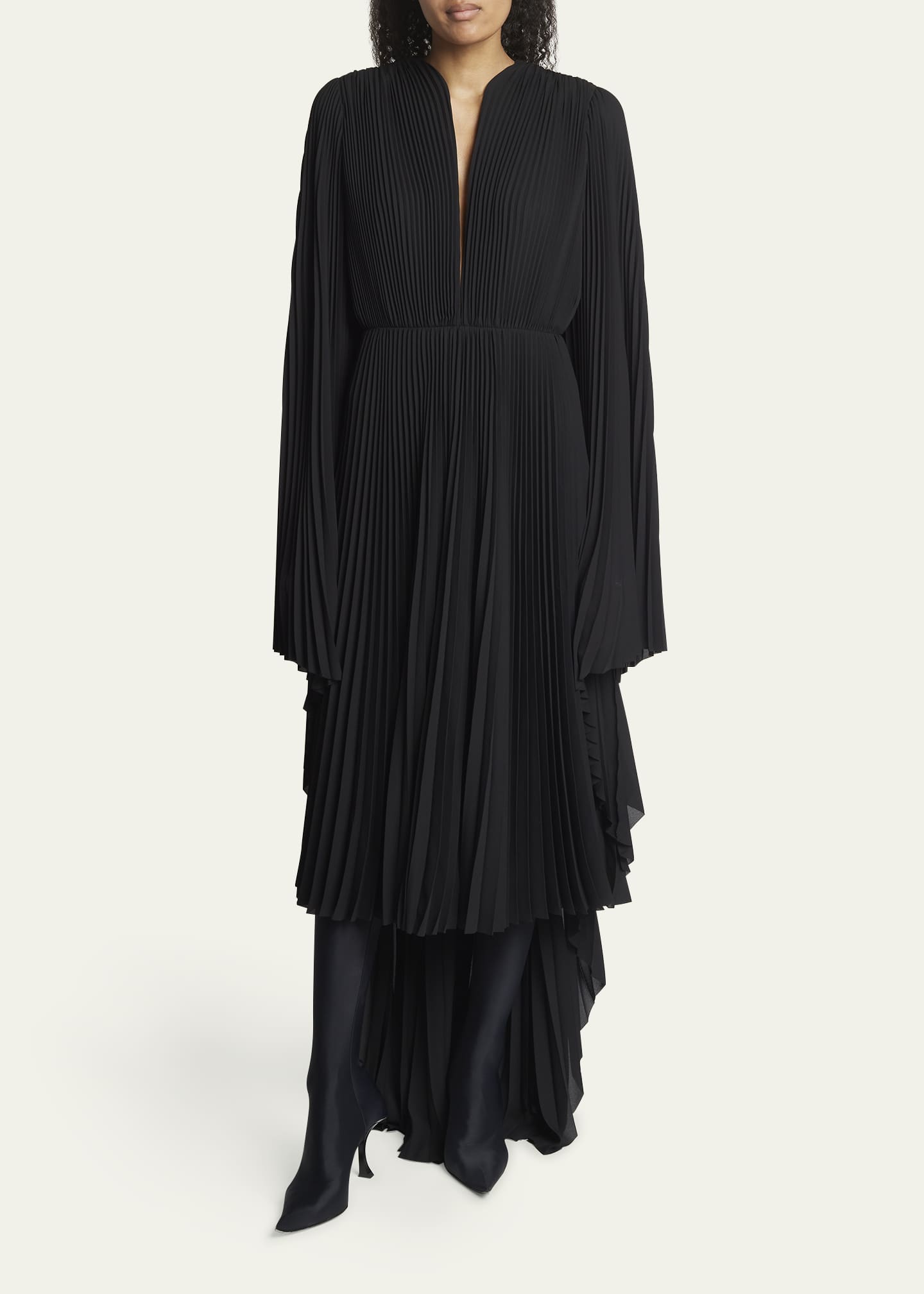 Cape back midi dress sale