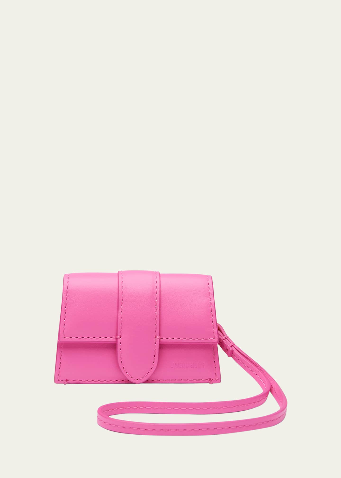Jacquemus Le Porte Bambino Leather Wristlet Image 1 of 5