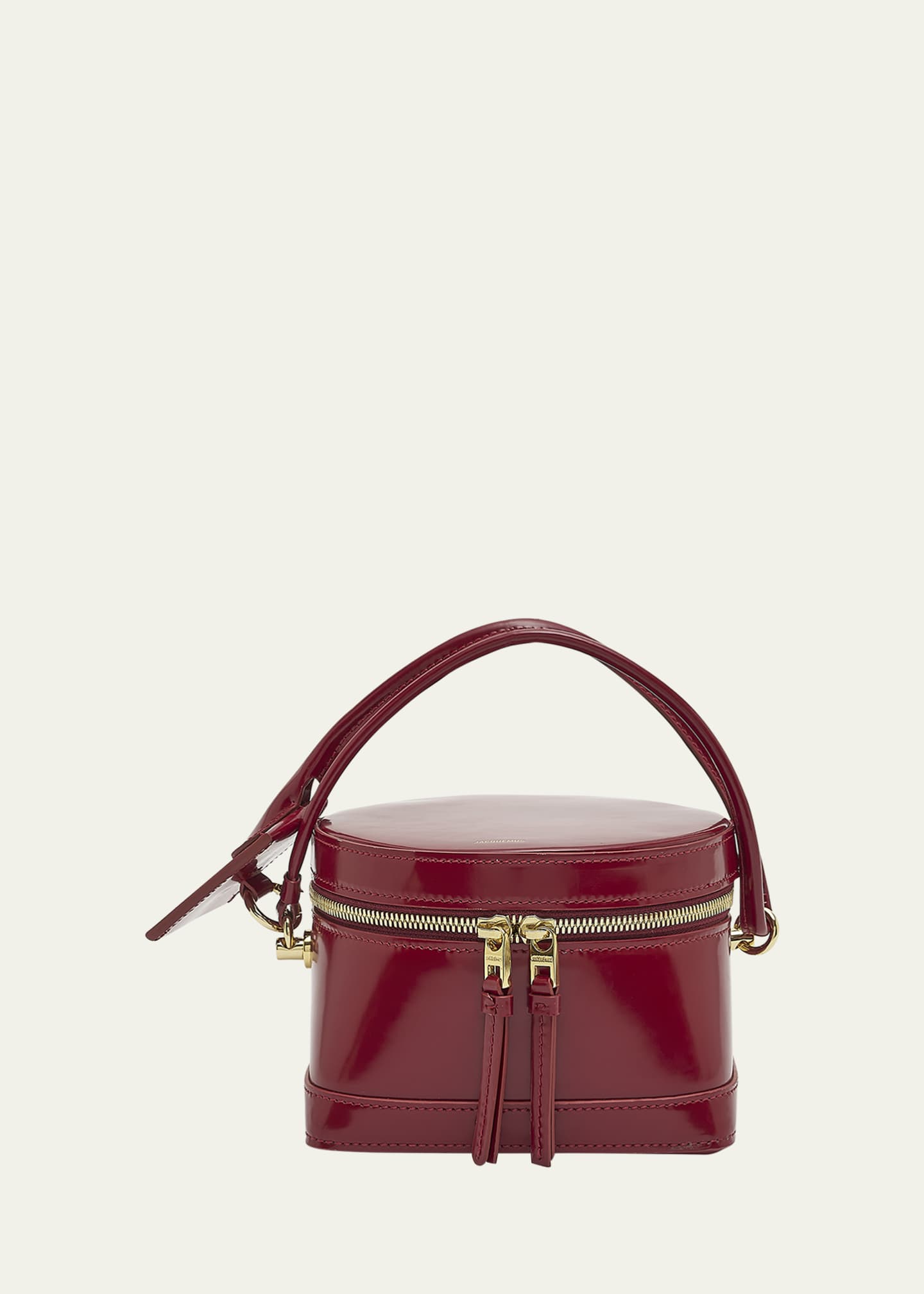 Le Vanito Patent Top-Handle Bag