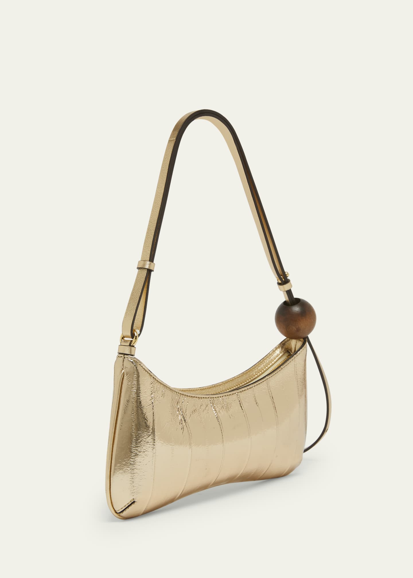 Jacquemus Le Bisou Perle Striped Shoulder Bag Image 3 of 5