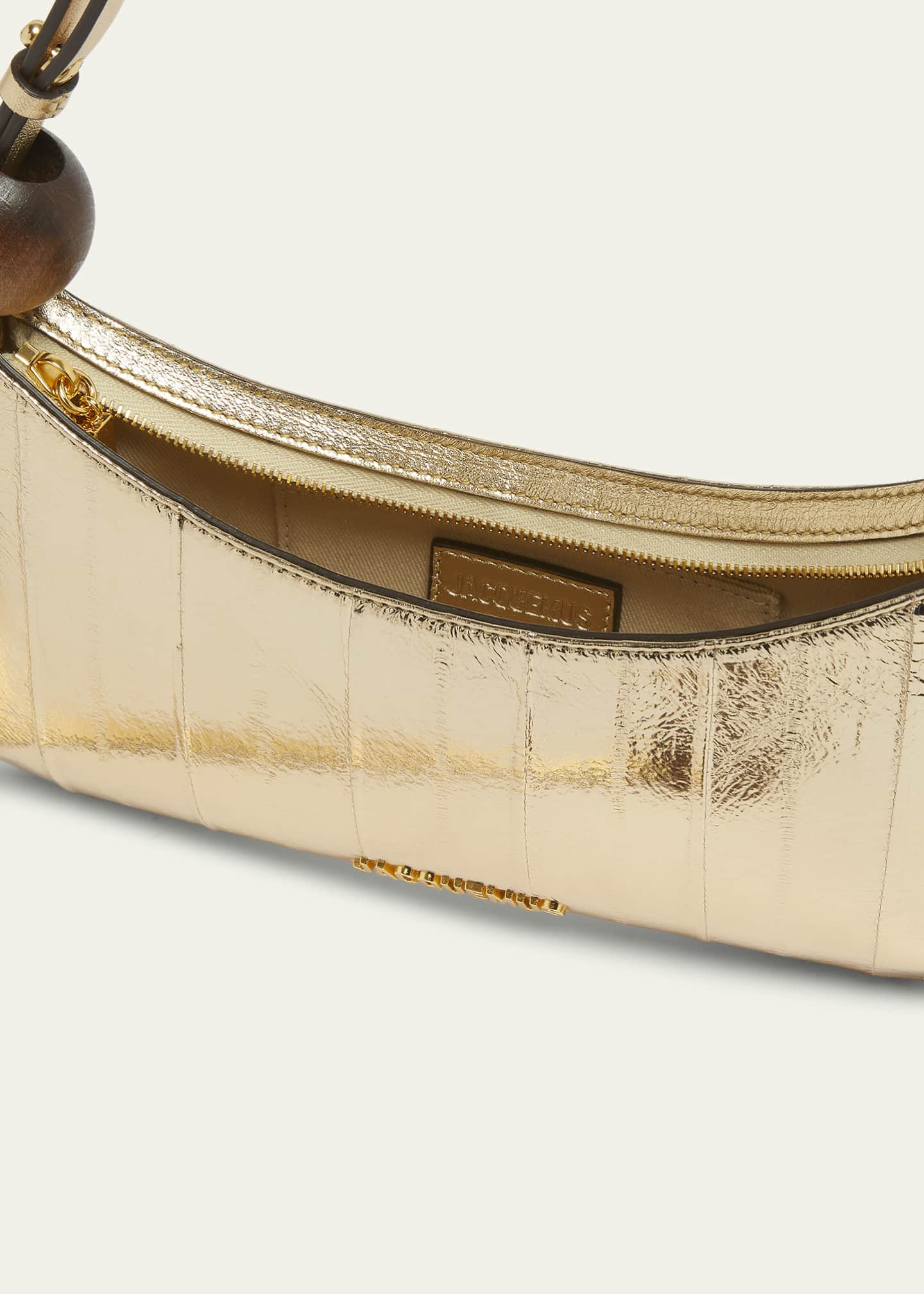 Jacquemus Le Bisou Perle Striped Shoulder Bag Image 4 of 5