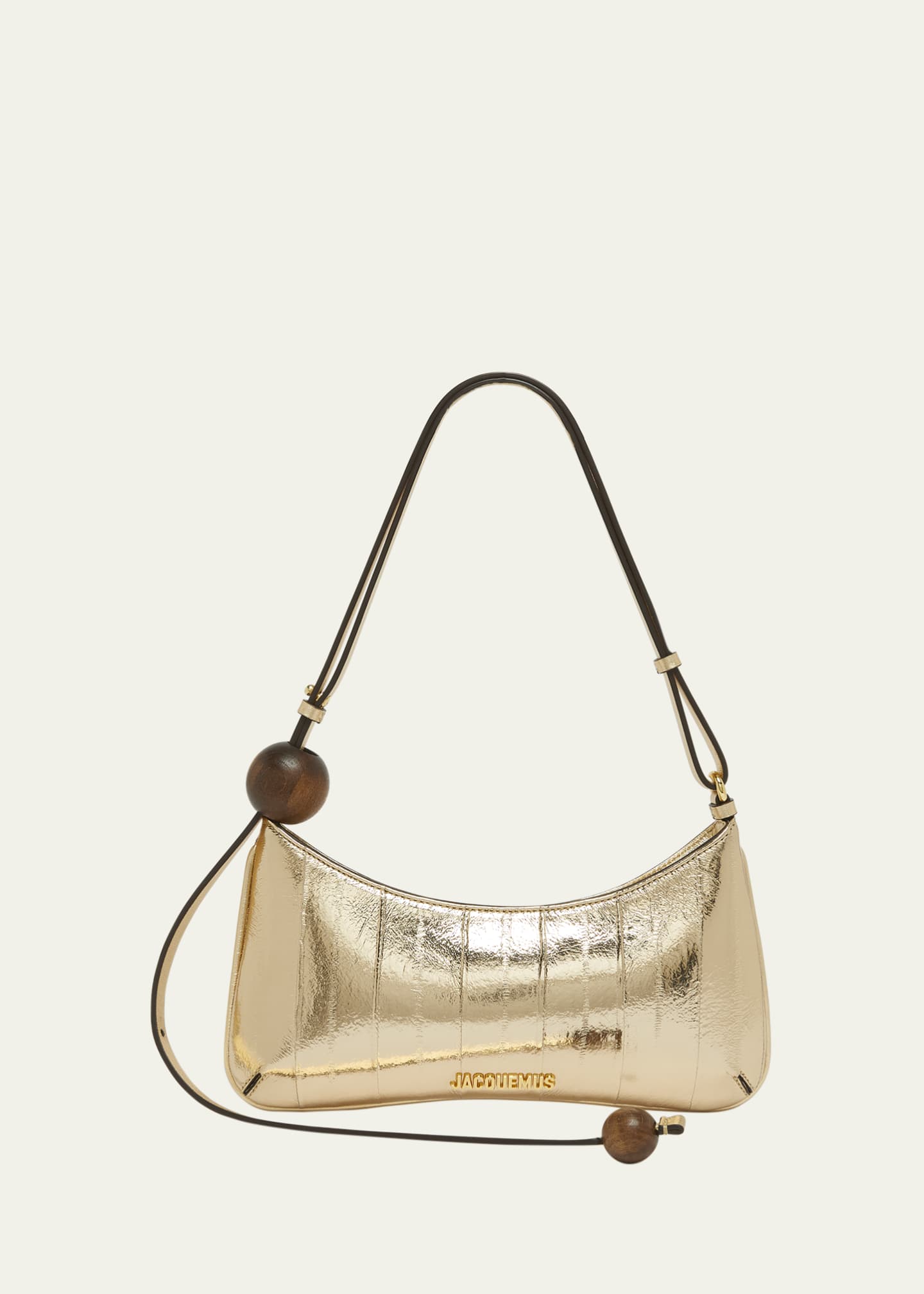 Jacquemus Le Bisou Perle Striped Shoulder Bag Image 1 of 5