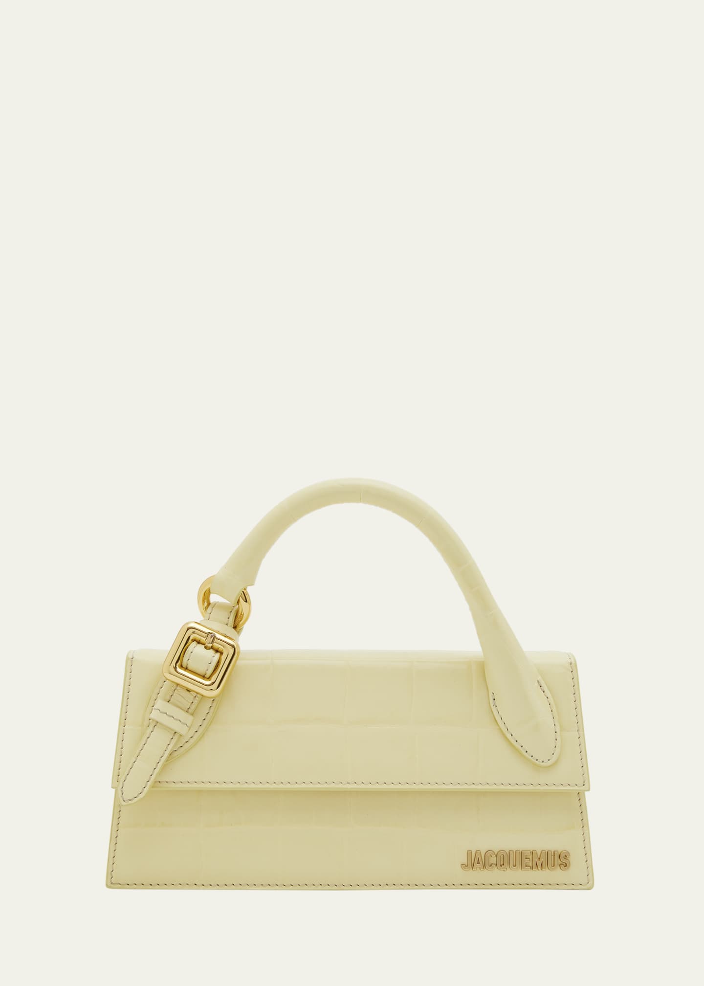 Jacquemus bag new arrivals white croc