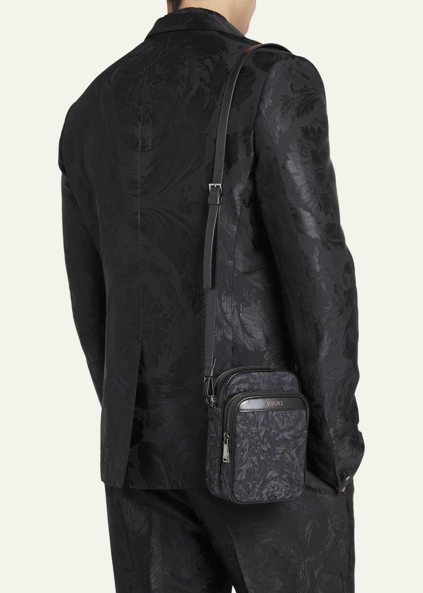 Versace mens crossbody bag hotsell