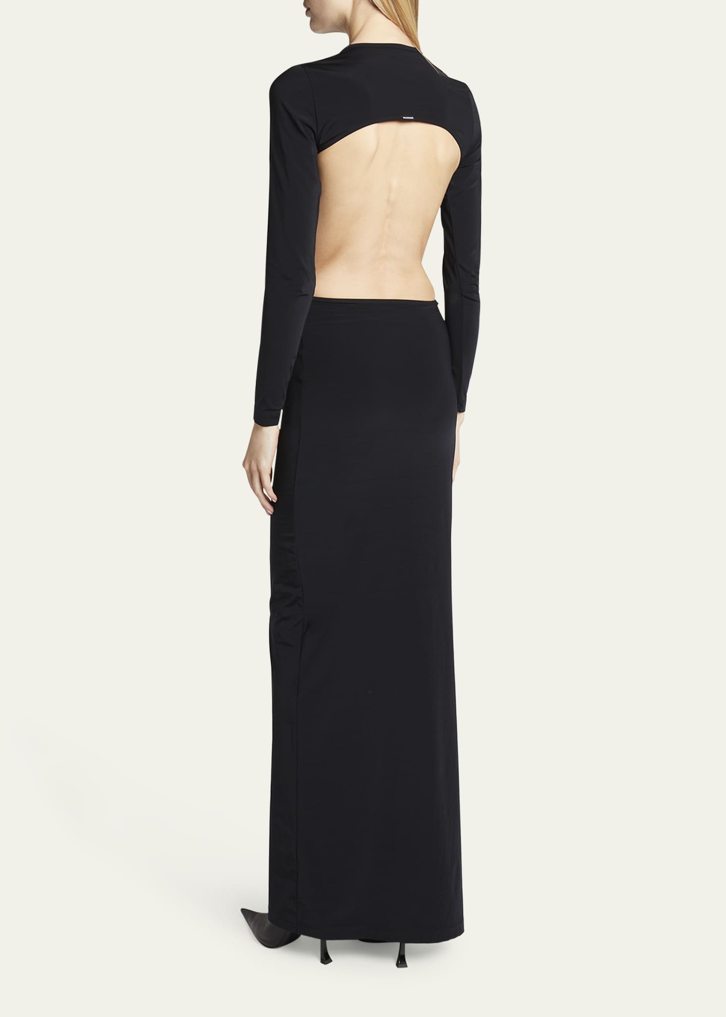 Balenciaga Cutout Maxi Dress - Bergdorf Goodman