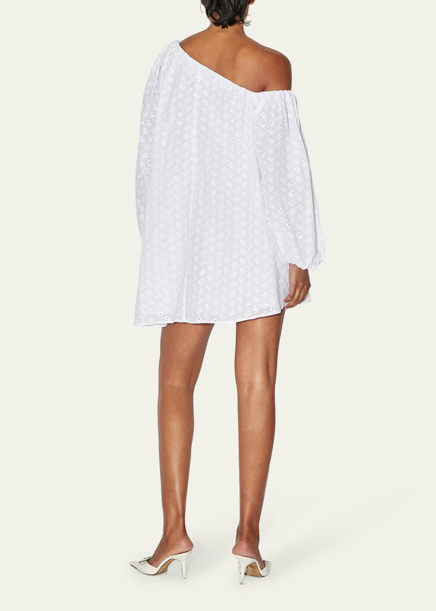 BERNADETTE Raquel Linen Short Dress Image 3 of 5