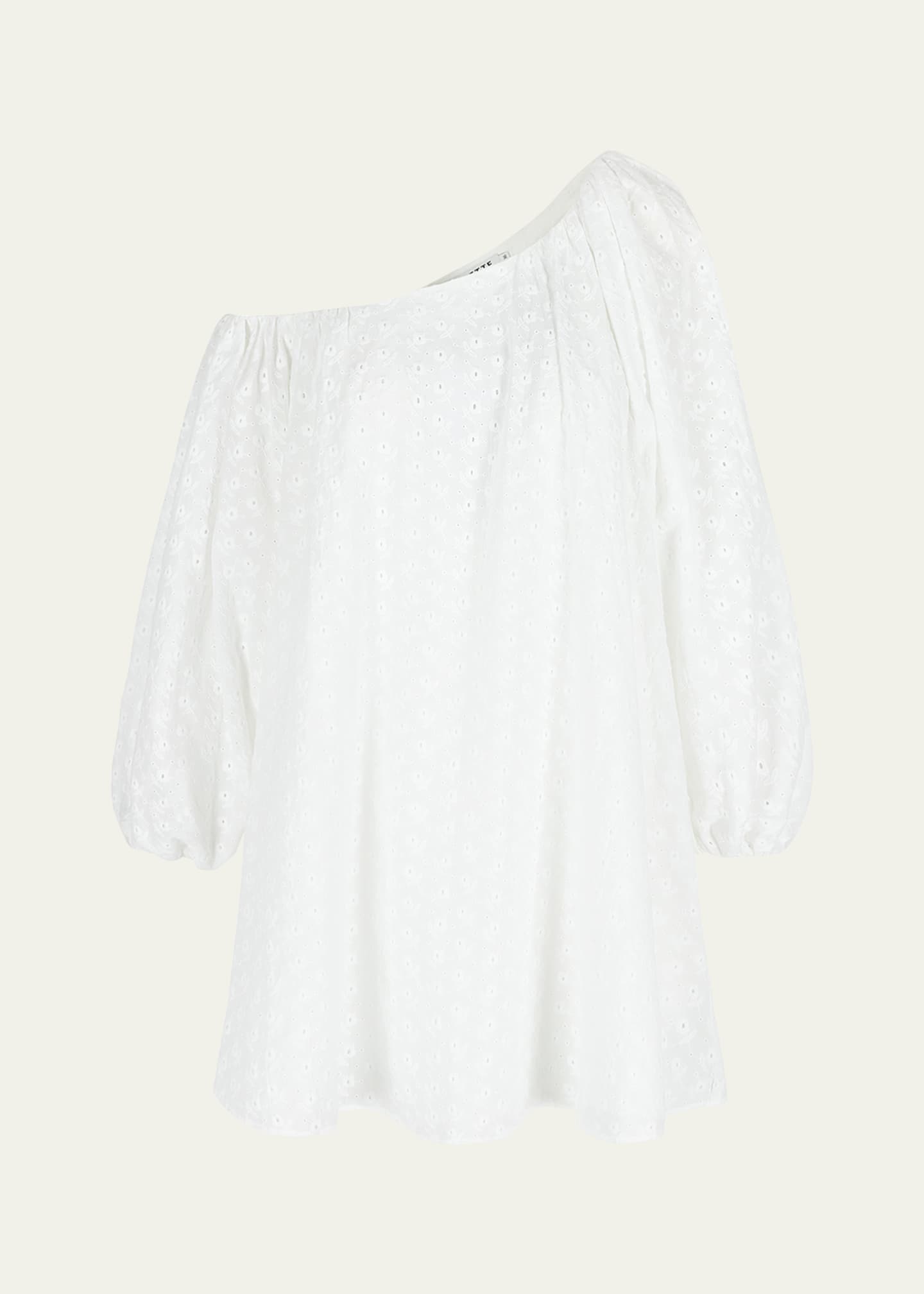 BERNADETTE Raquel Linen Short Dress Image 1 of 5