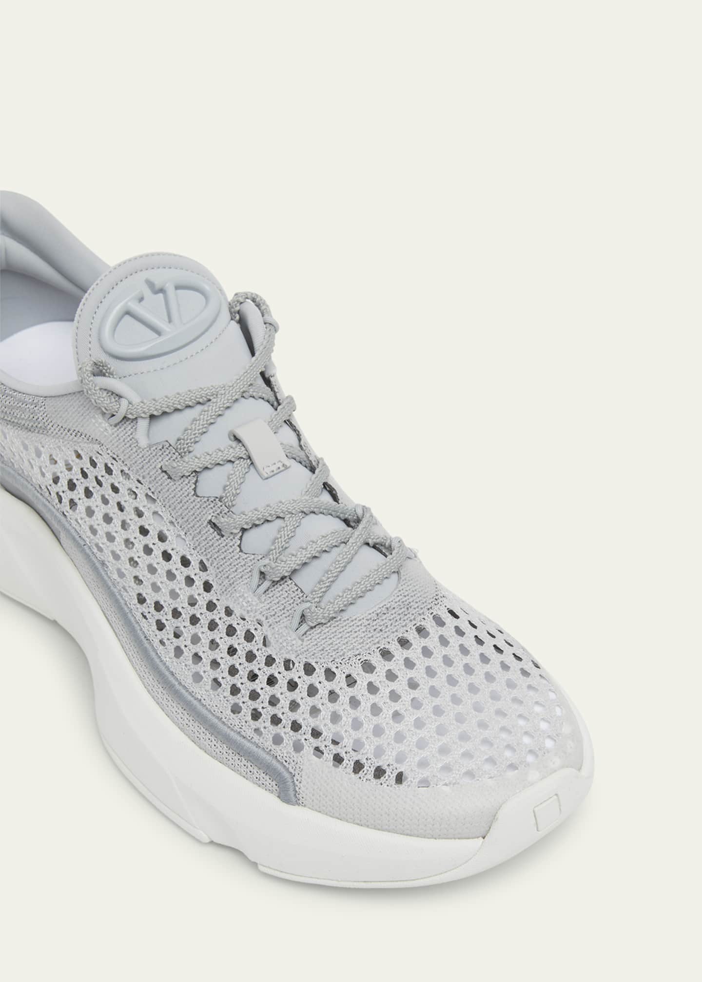 Valentino mesh trainers outlet