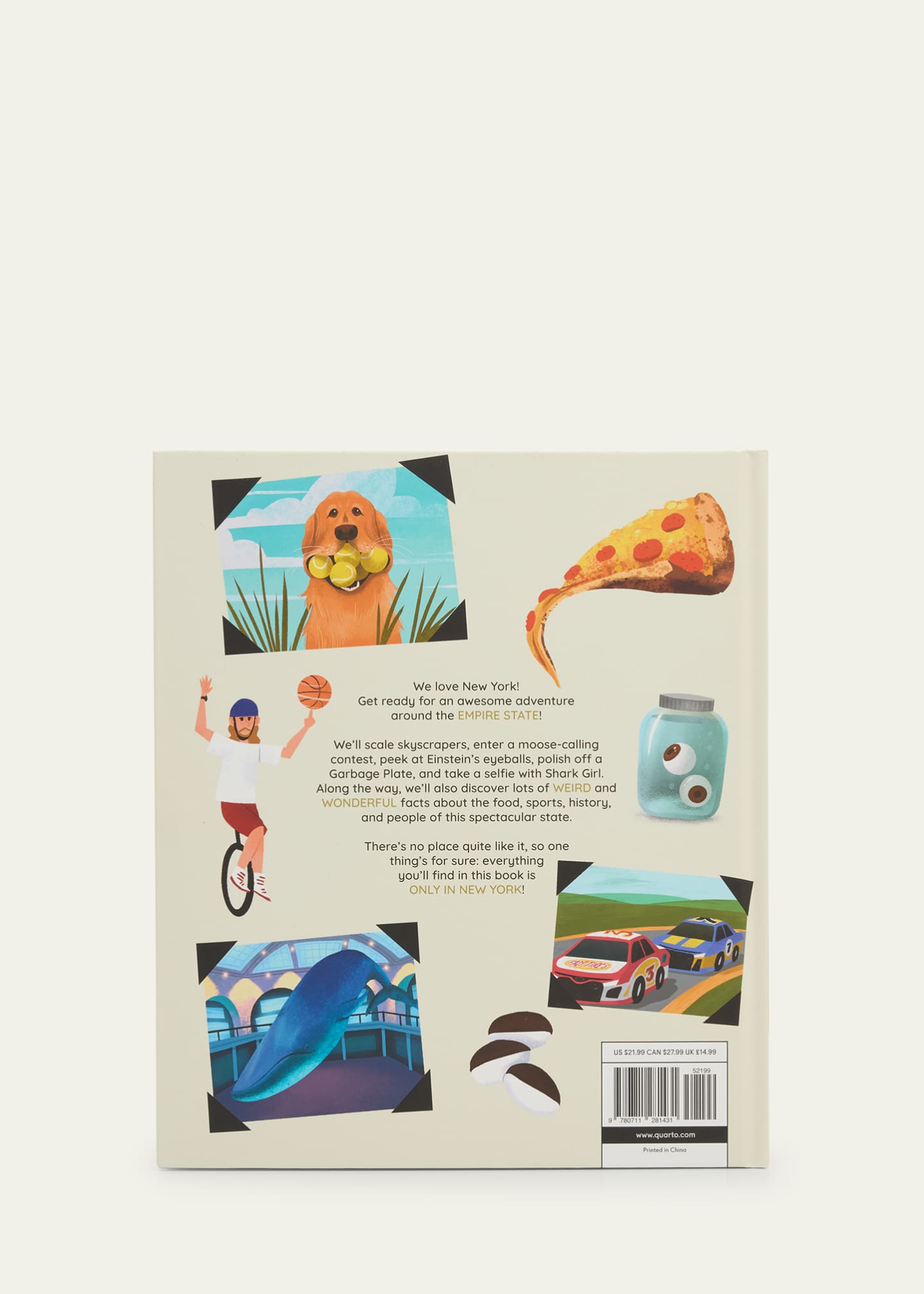 The Quarto Group "Only in New York" Hardcover Picture Book by Heather Alexander Image 2 of 3