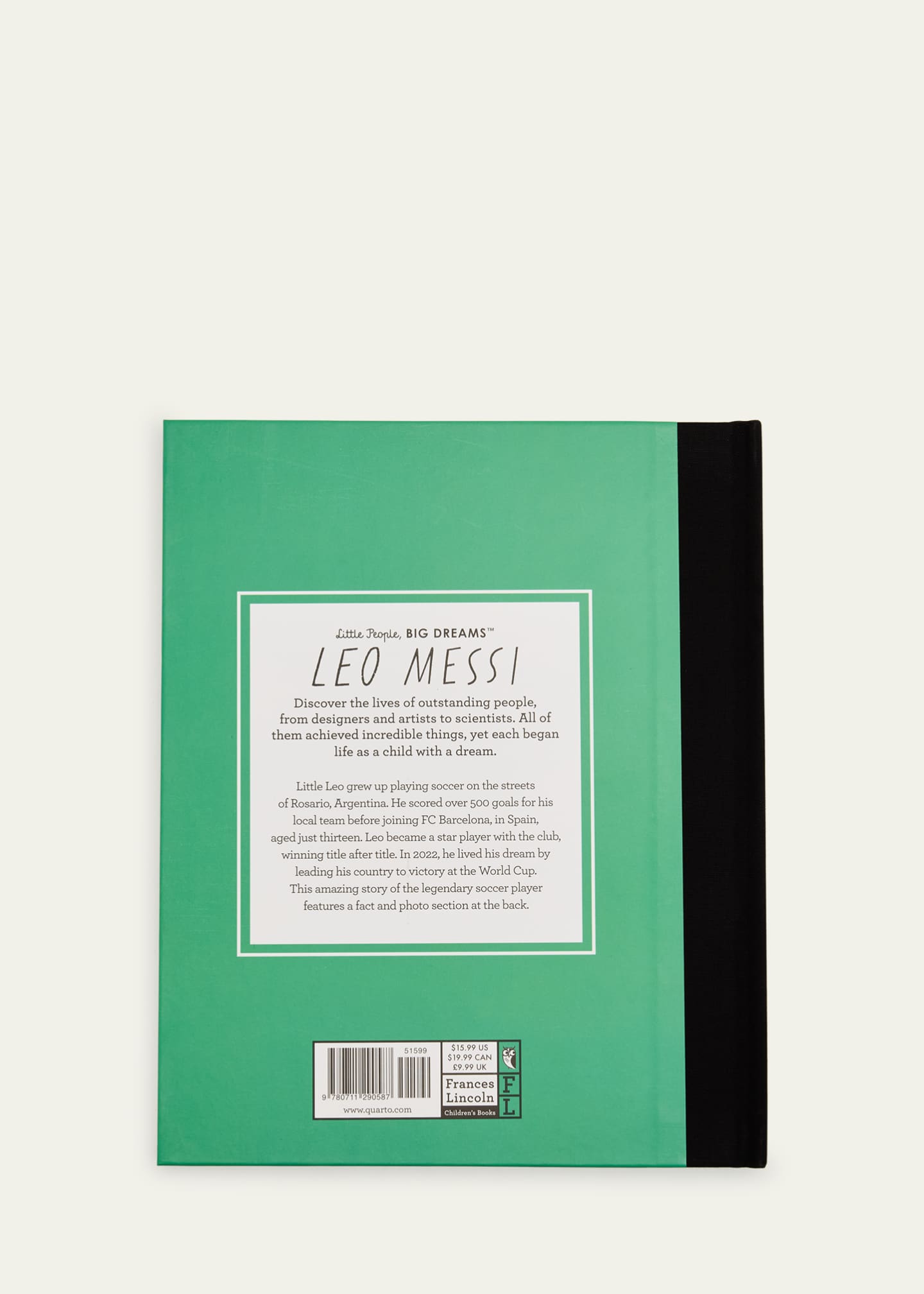 The Quarto Group Leo Messi Illustrated Book Image 3 of 5